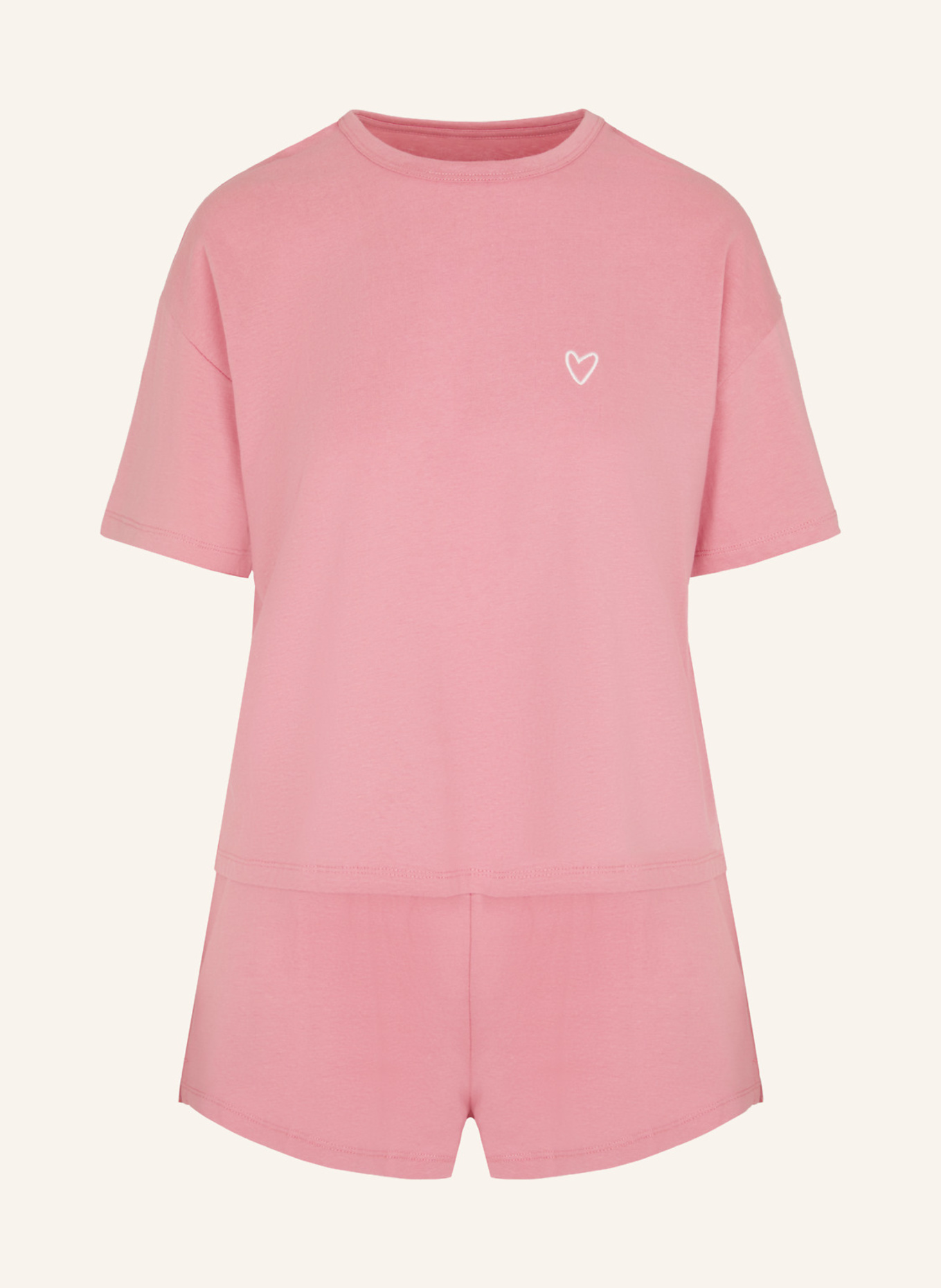 hunkemöller Schlafanzug COTTON: PINK