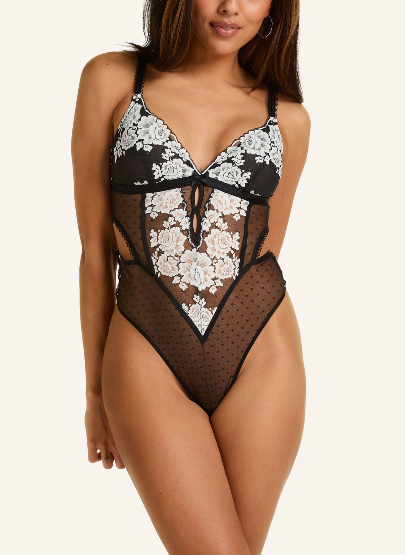 hunkemöller Body LINDI: SCHWARZ