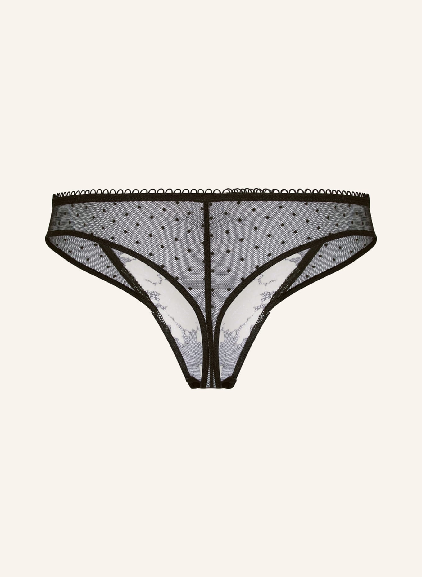 hunkemöller String LINDI: SCHWARZ