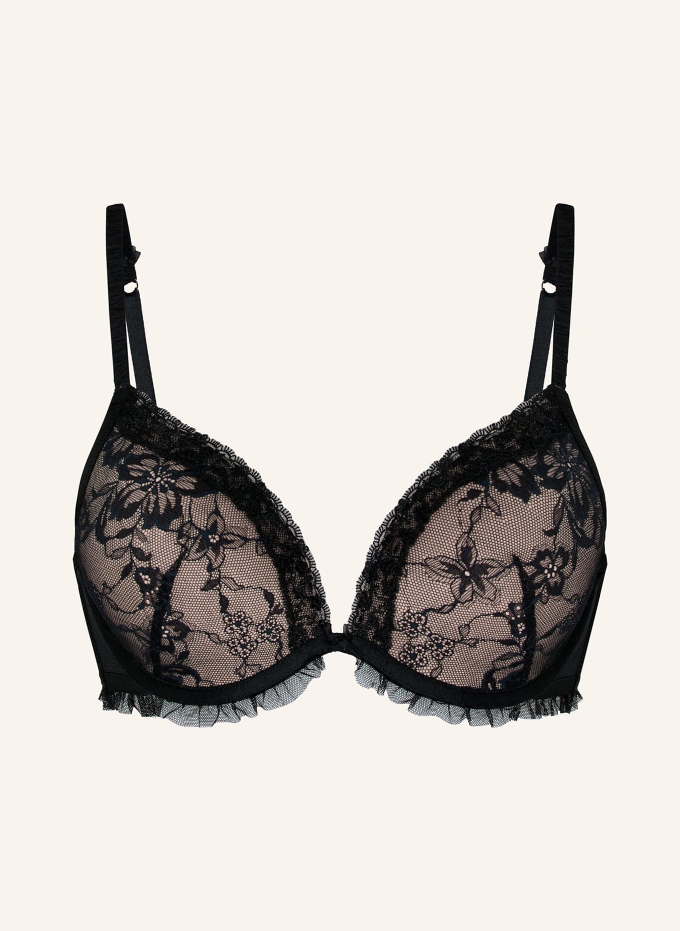 hunkemöller Push-Up-BH FELICITY: SCHWARZ