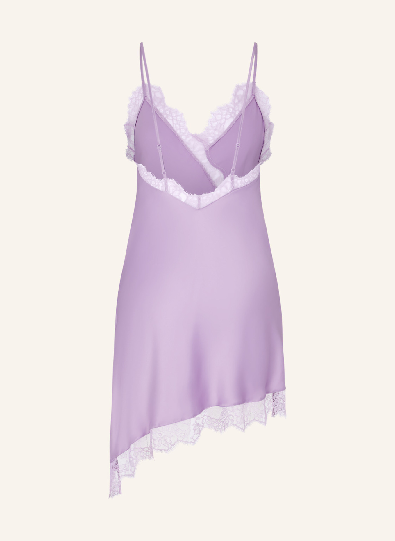hunkemöller Slipdress ASYMMETRIC: LILA