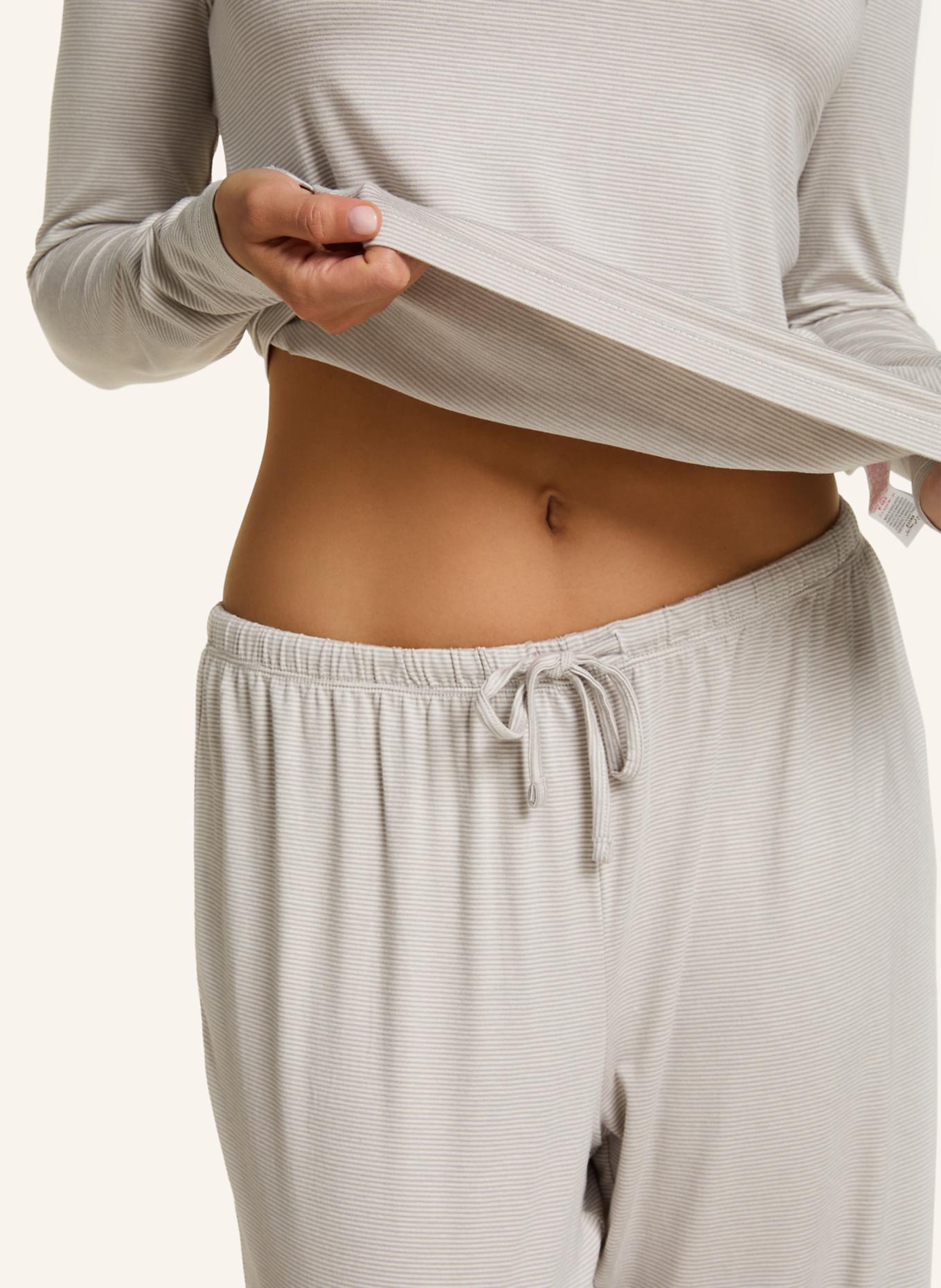 hunkemöller Schlafhose JERSEY: GRAU
