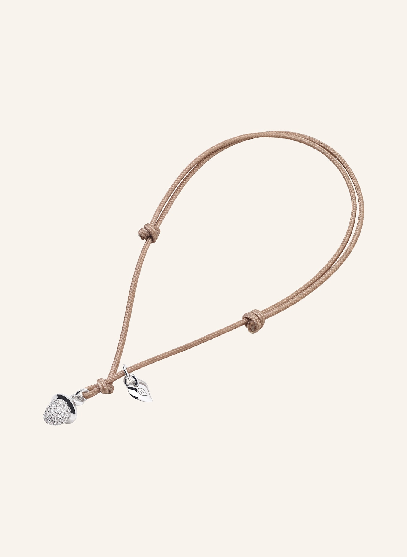 TAMARA COMOLLI Armband BRACELET 'MYMIKADO' WITH DIAMOND PAVÉ aus 18 Karat Weißgold mit Diamant Pavé: WEISSGOLD