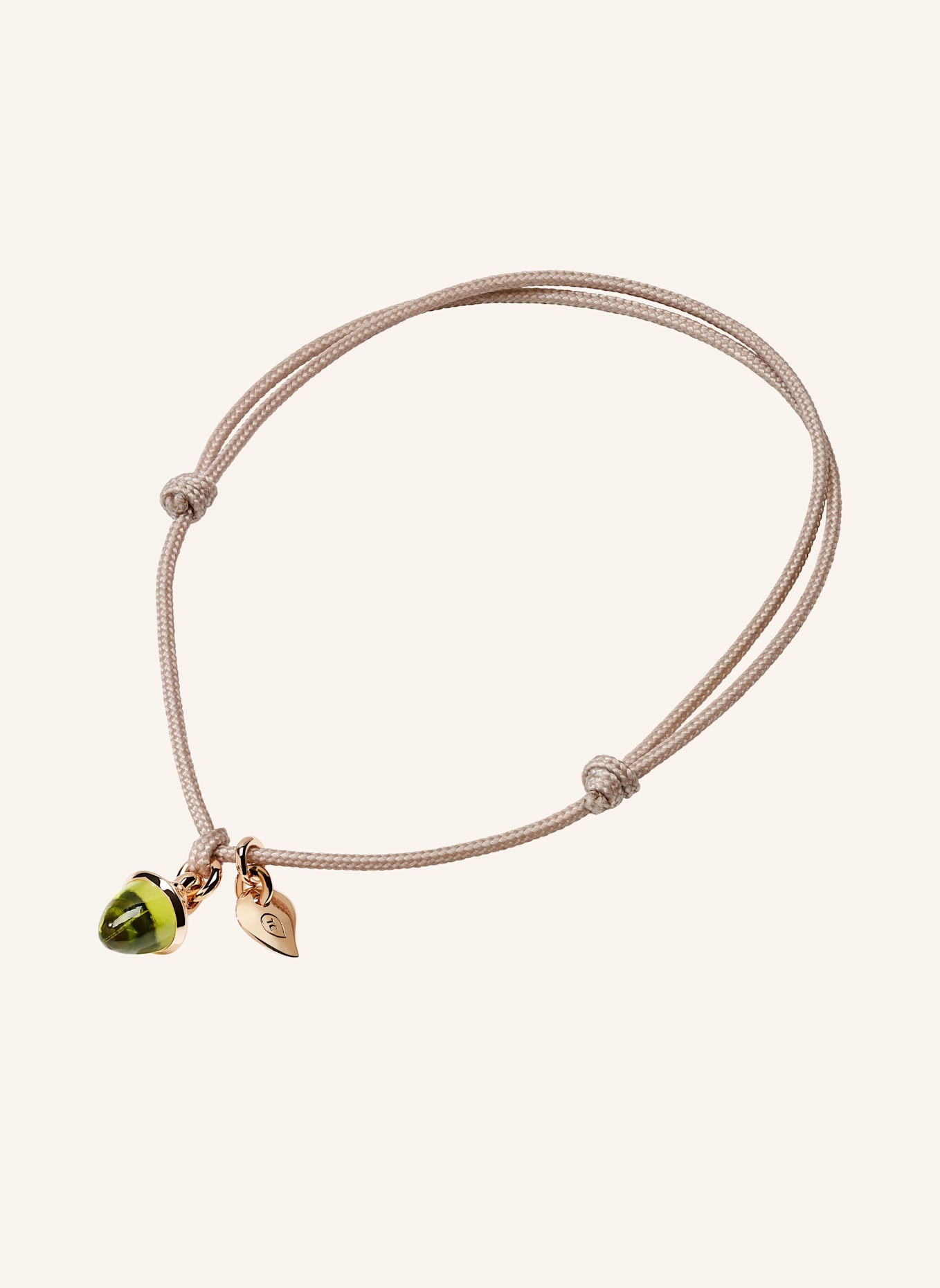 TAMARA COMOLLI Armband BRACELET 'MYMIKADO' WITH PERIDOT aus 18 Karat Roségold mit Peridot: ROSÉGOLD
