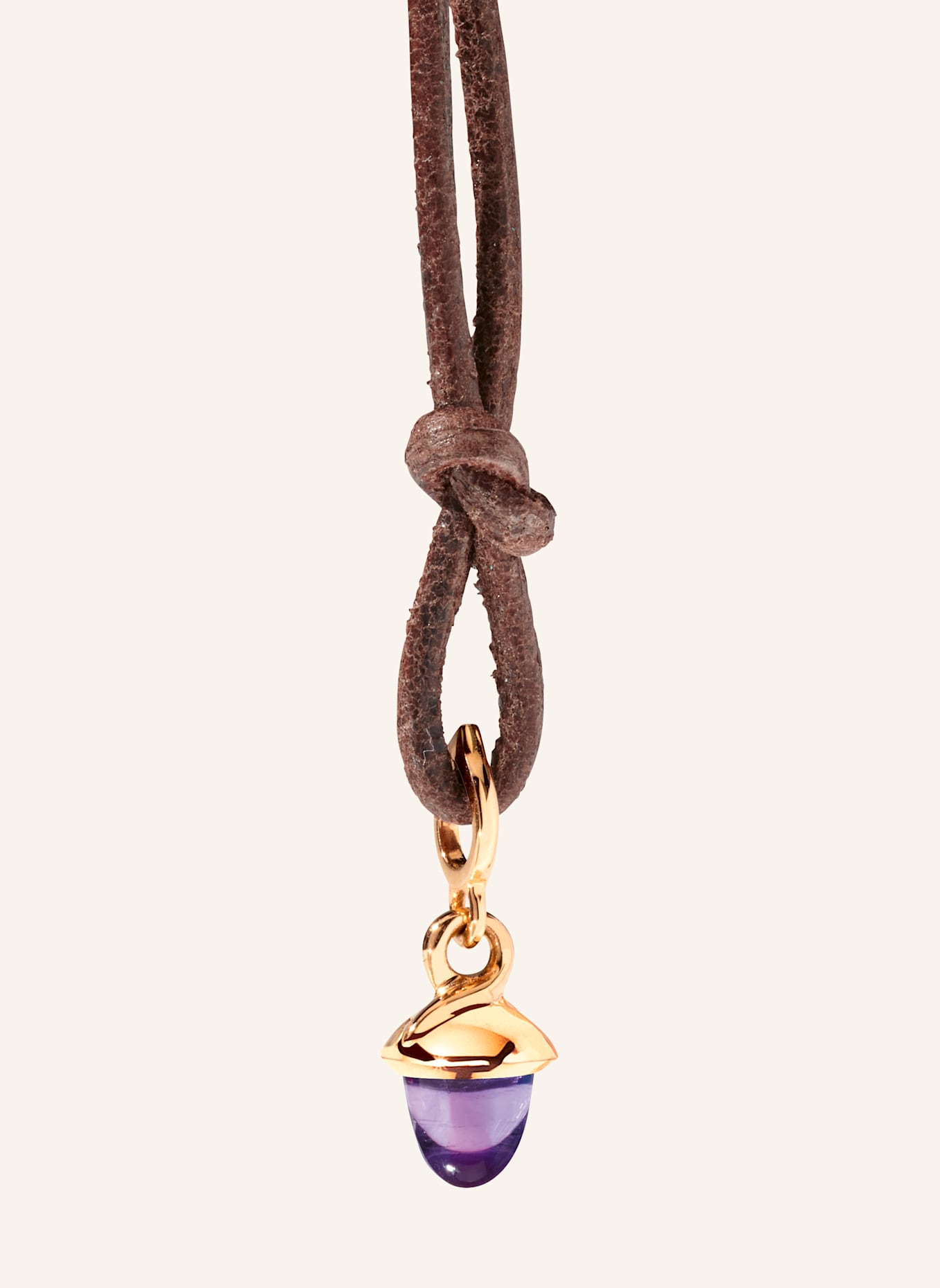 TAMARA COMOLLI Anhänger PENDANT MINIMIKADO AMETHYST 18K Roségold: ROSÉGOLD