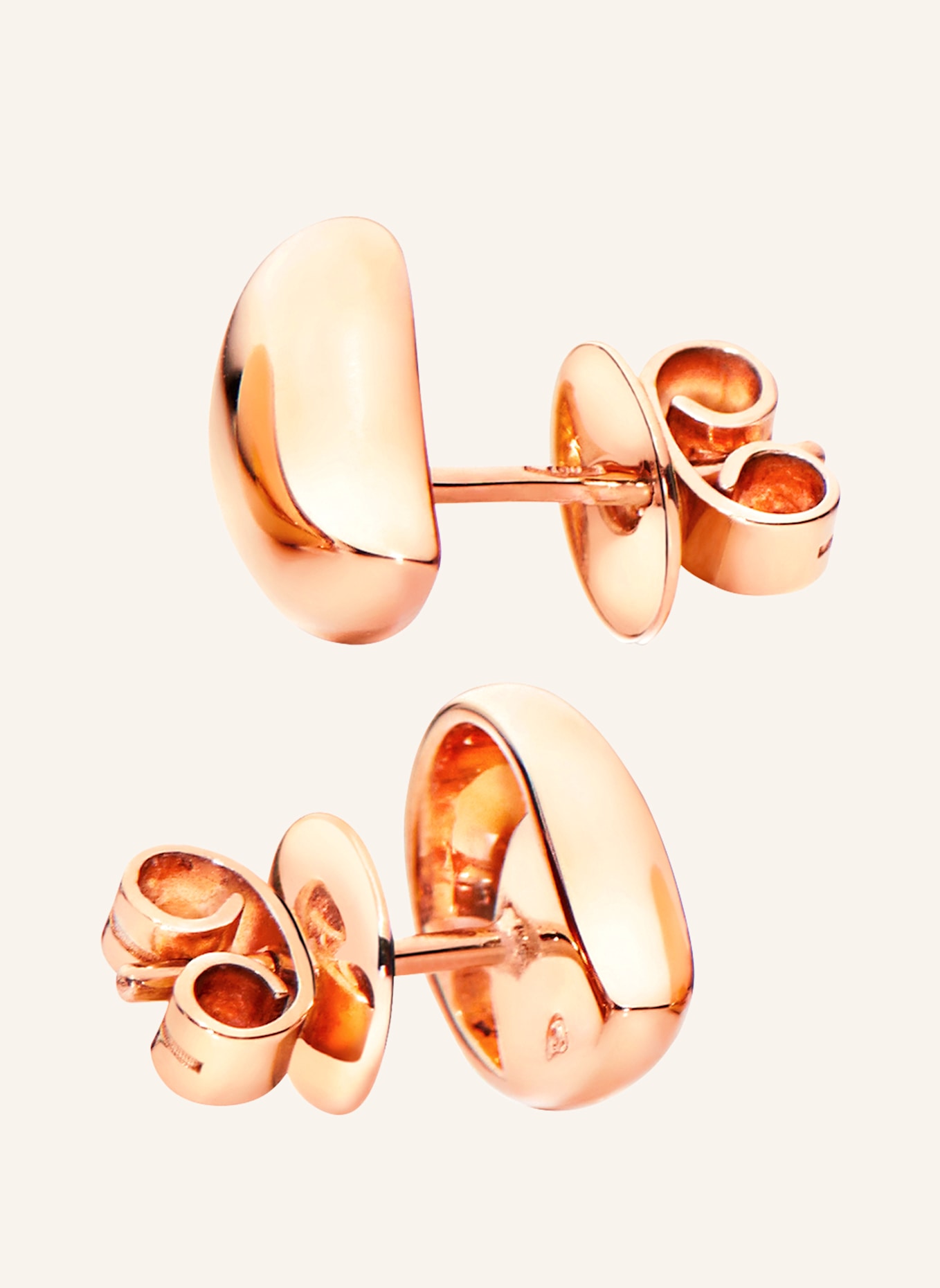 TAMARA COMOLLI Ohrstecker OHRSTECKER SIGNATURE STUD SMALL 18K Roségold: ROSÉGOLD