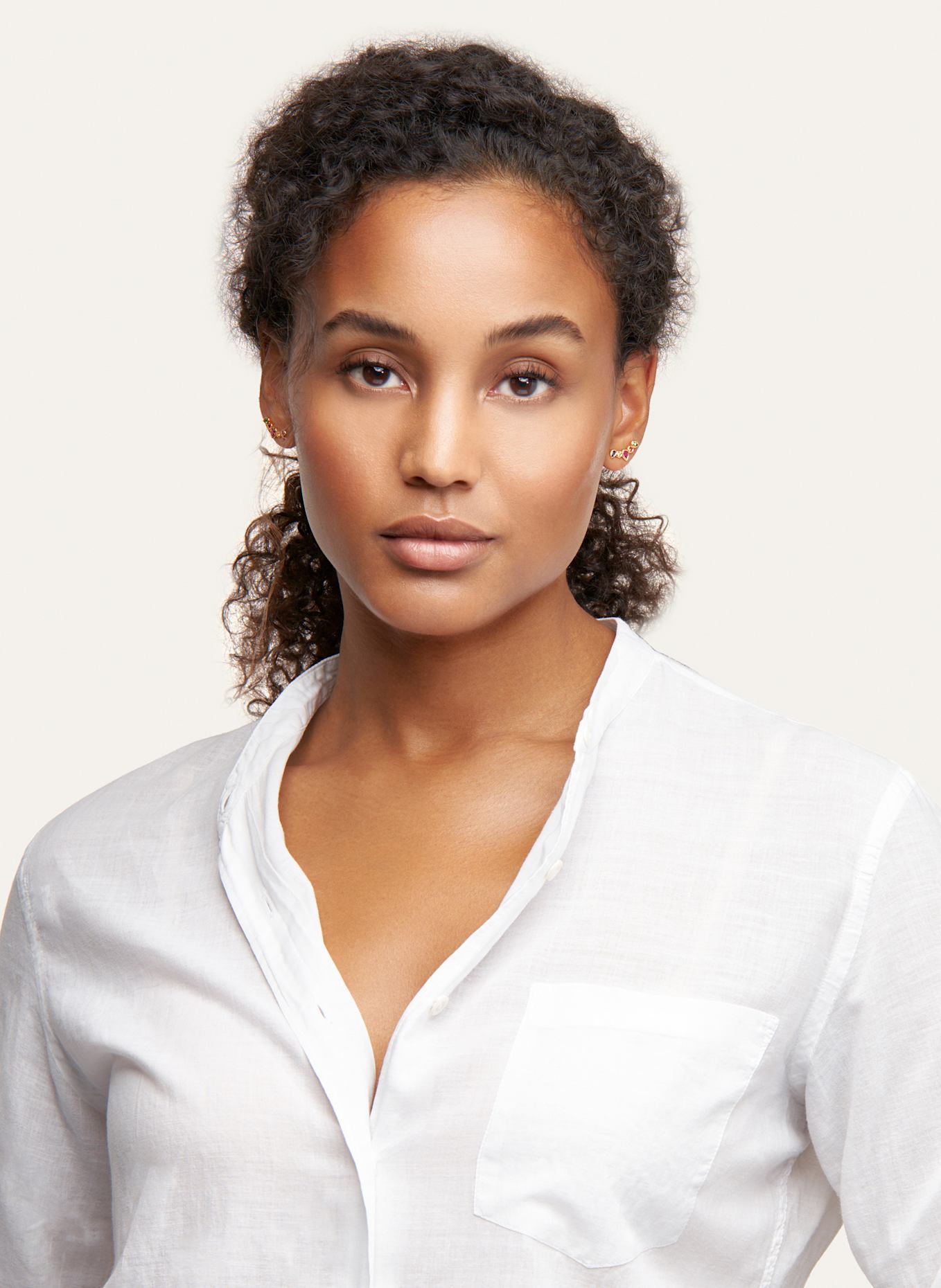 TAMARA COMOLLI Ohrstecker OHRSTECKER GYPSY CRAWLER 'CANDY' 18K Roségold: ROSÉGOLD