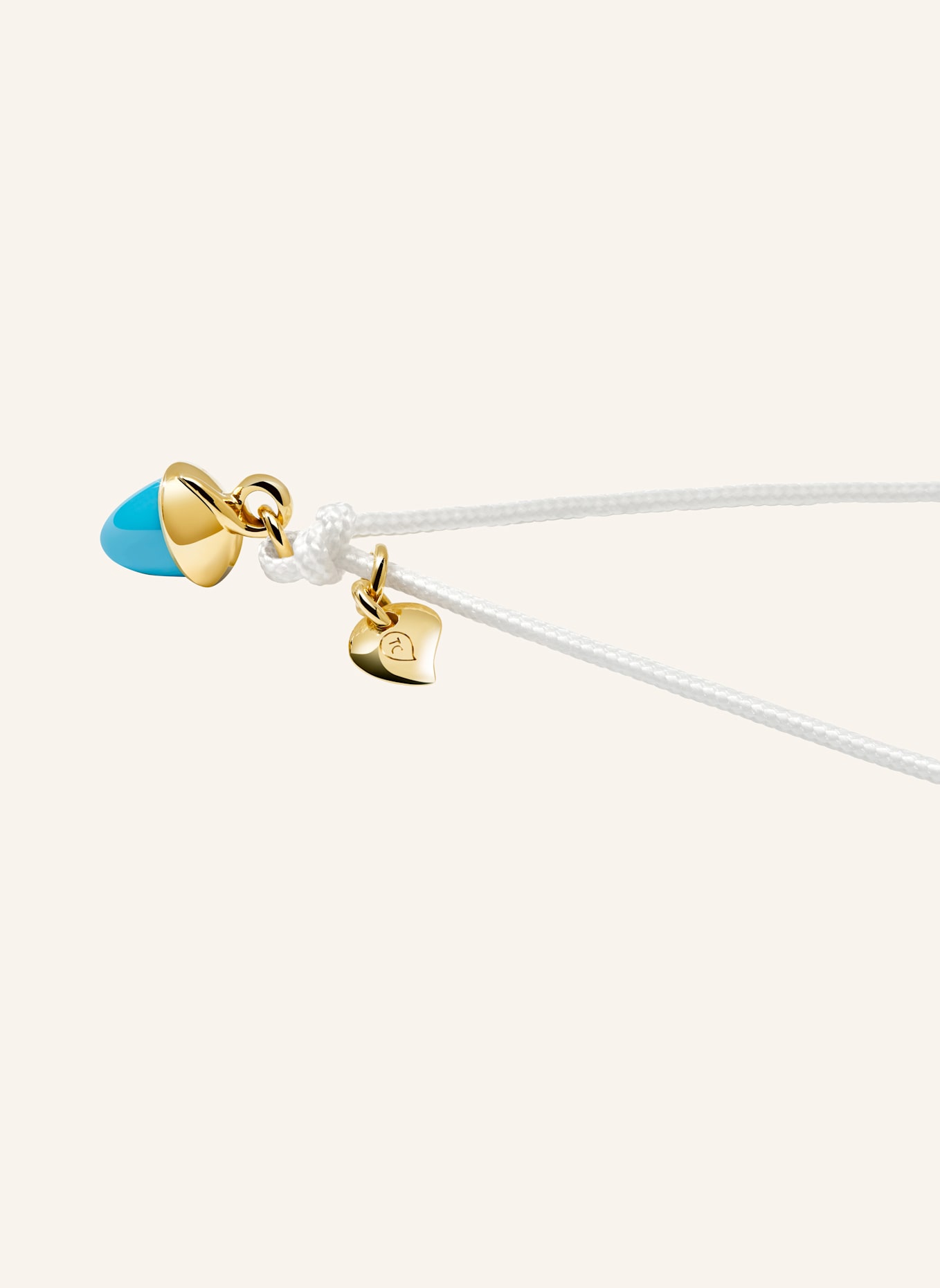 TAMARA COMOLLI Armband BRACELET 'MYMIKADO' WITH TURQUOISE aus 18 Karat Gelbgold mit Türkis: GOLD