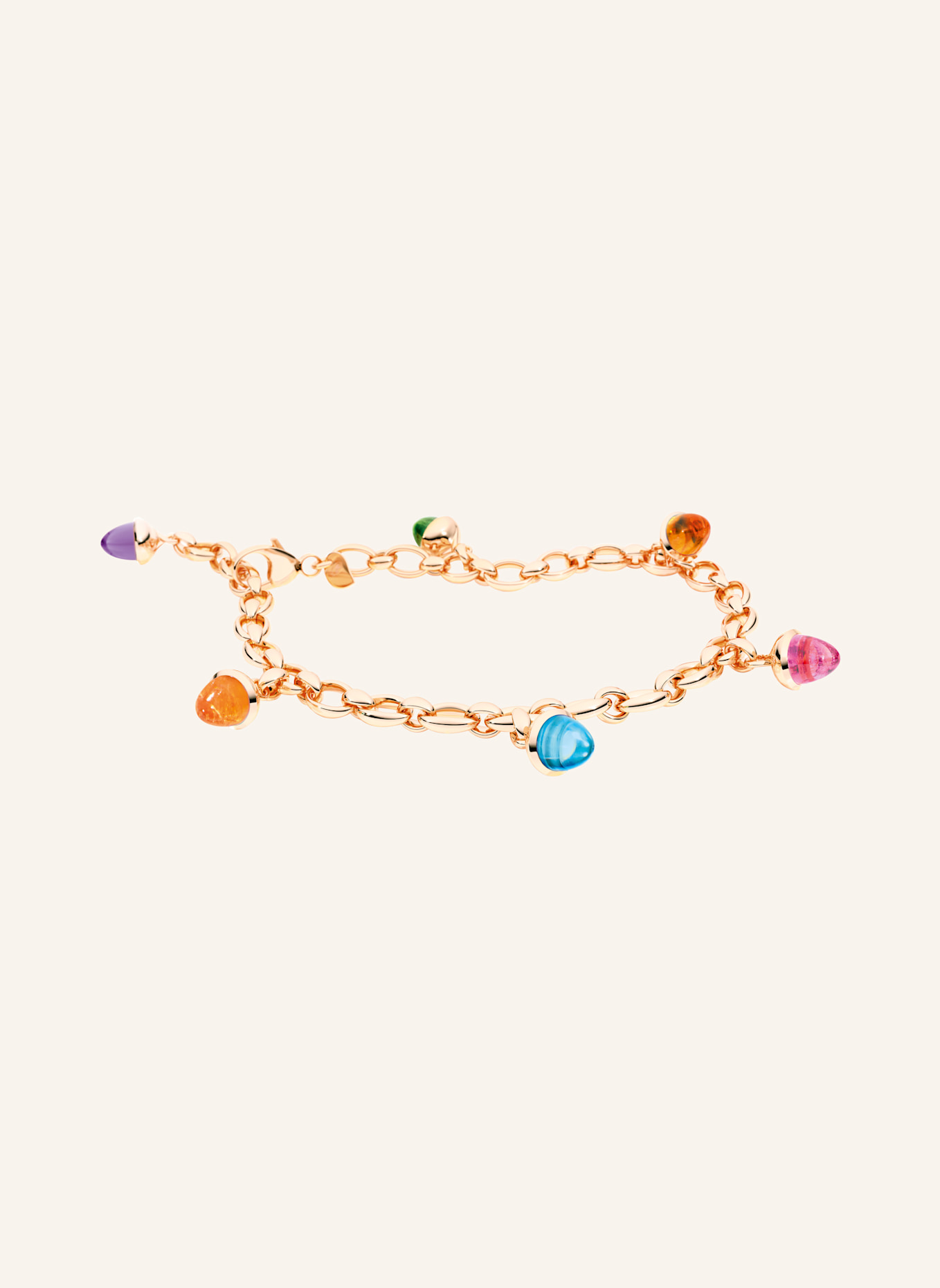 TAMARA COMOLLI Armband BRACELET MIKADO CHARM 'CANDY' Candy 18K Roségold: ROSÉGOLD
