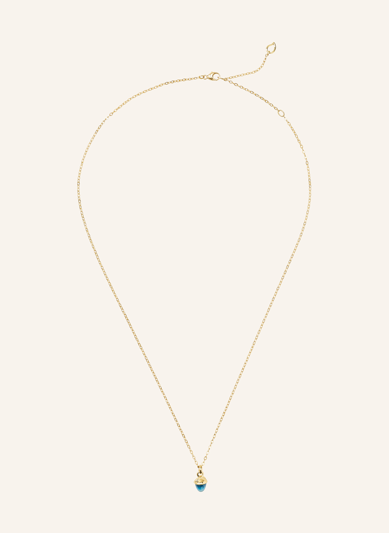 TAMARA COMOLLI Halskette NECKLACE 'MYMIKADO' WITH SWISS TOPAZ aus 18 Karat Gelbgold mit Swiss Topas: GOLD