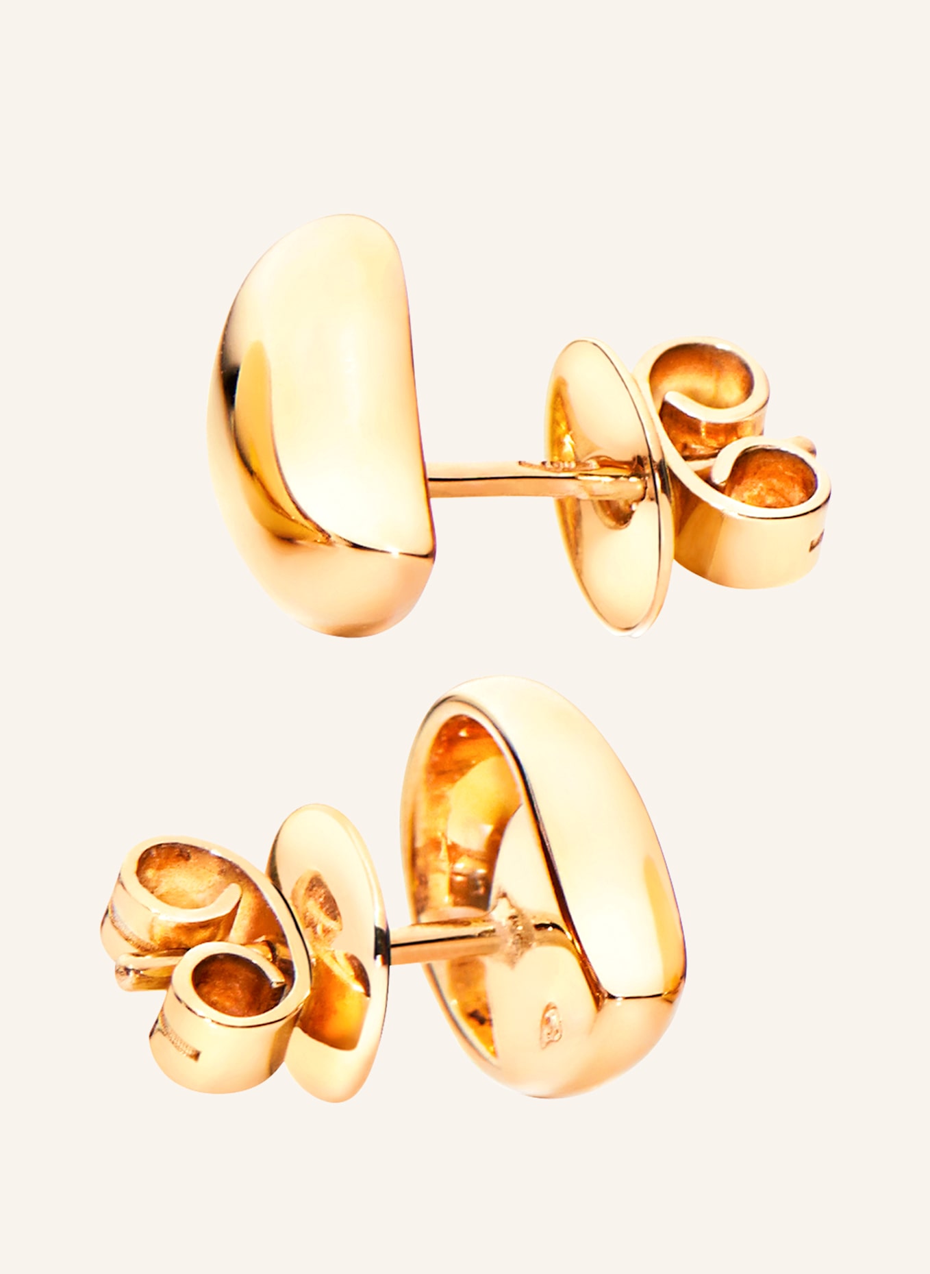 TAMARA COMOLLI Ohrstecker OHRSTECKER SIGNATURE STUD SMALL 18K Gelbgold: GOLD