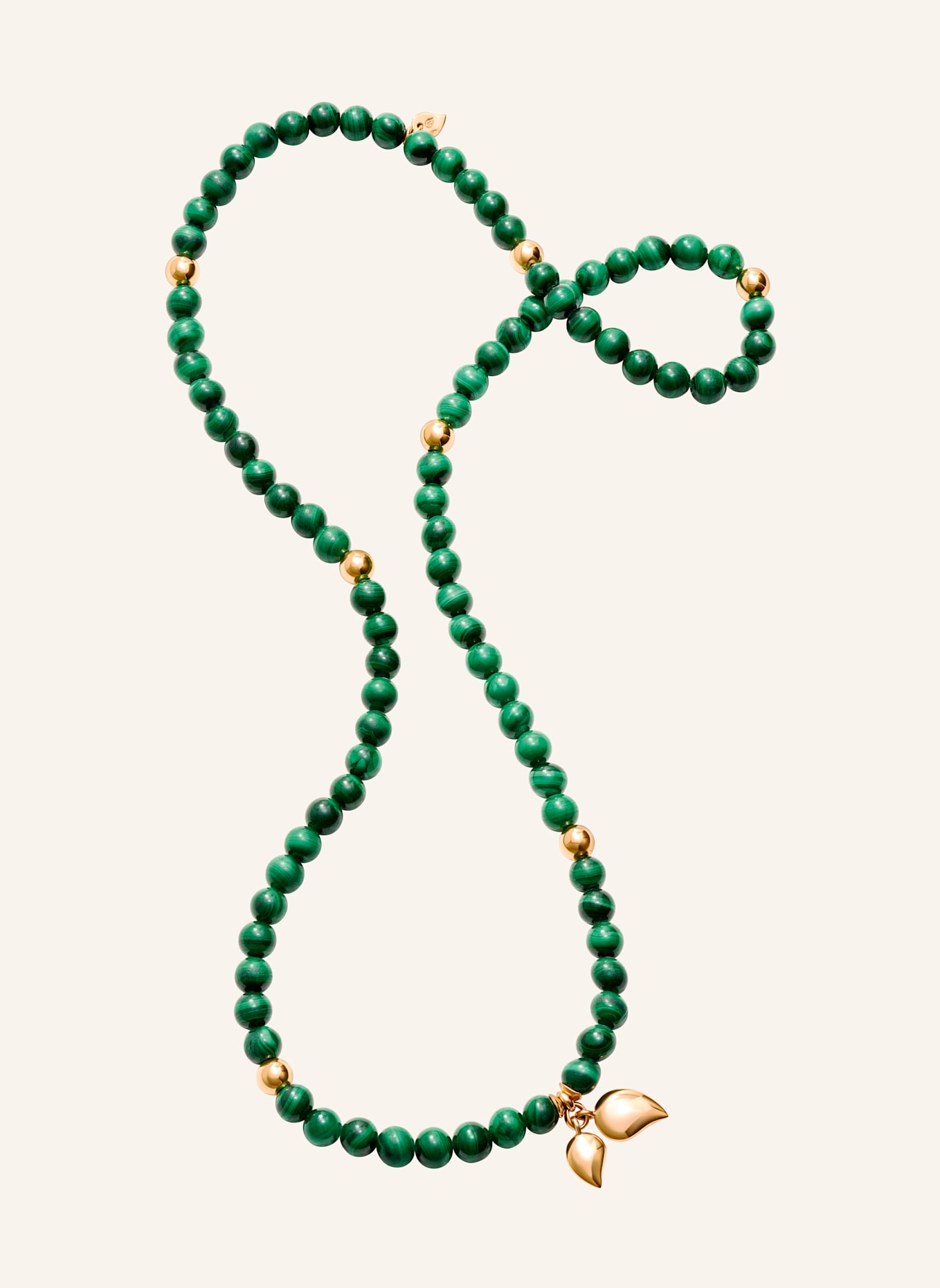 TAMARA COMOLLI Armband BRACELET INDIA MALACHITE 18K Roségold: ROSÉGOLD