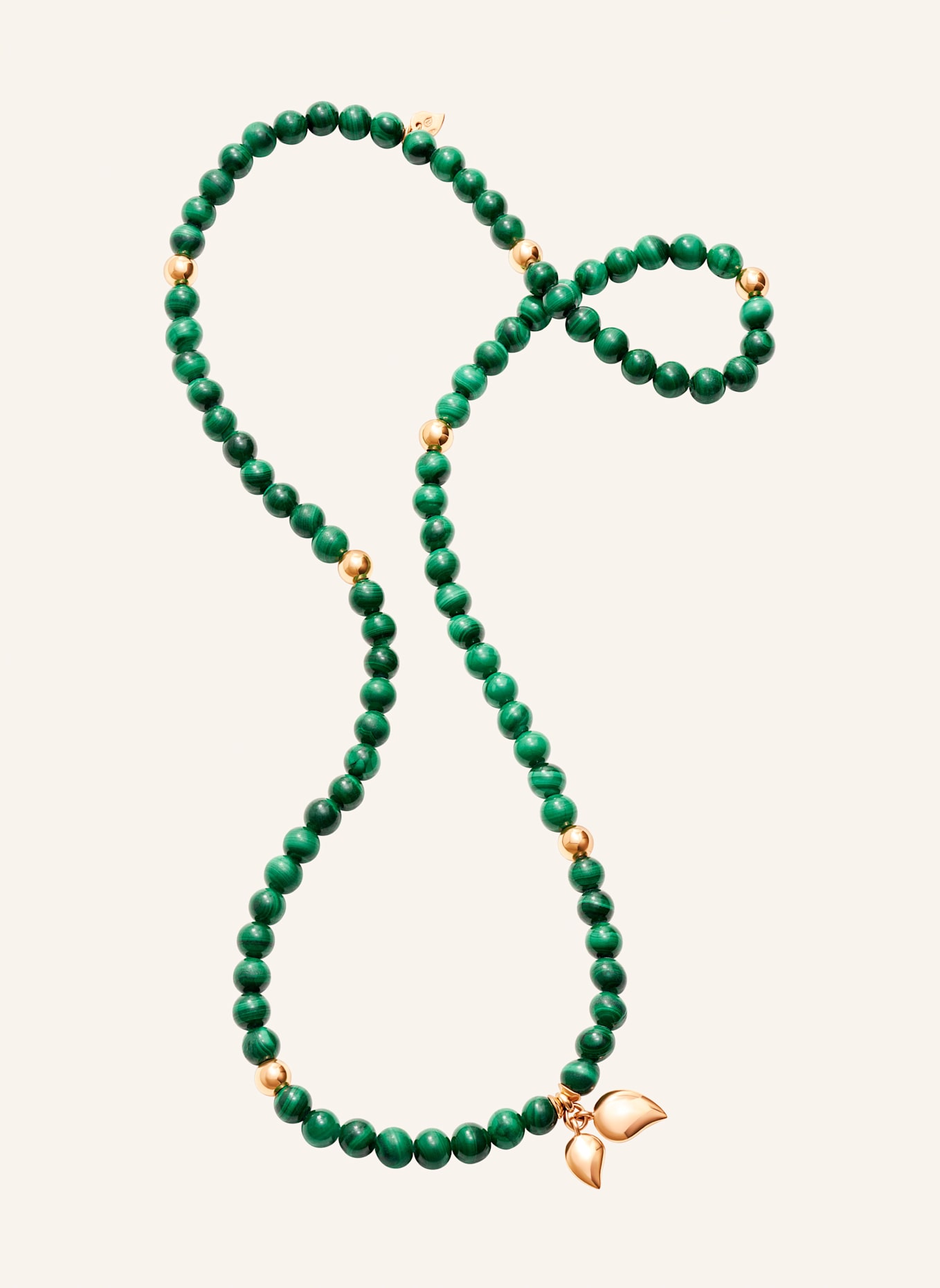 TAMARA COMOLLI Armband BRACELET INDIA MALACHITE 18K Roségold: ROSÉGOLD