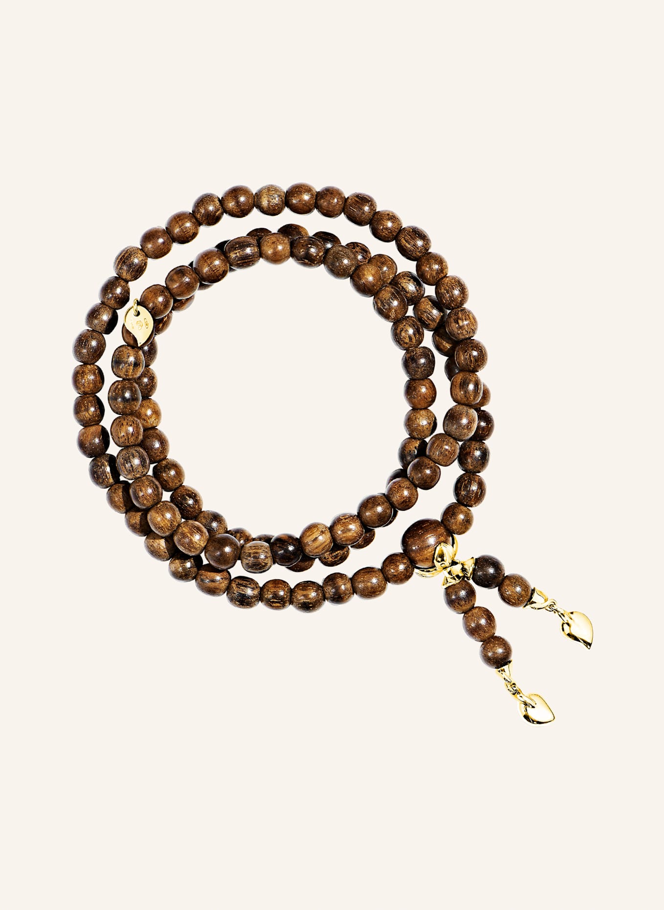 TAMARA COMOLLI Armband BRACELET INDIA SNAKEWOOD MEDIUM Snakewood 18K Gelbgold: GOLD