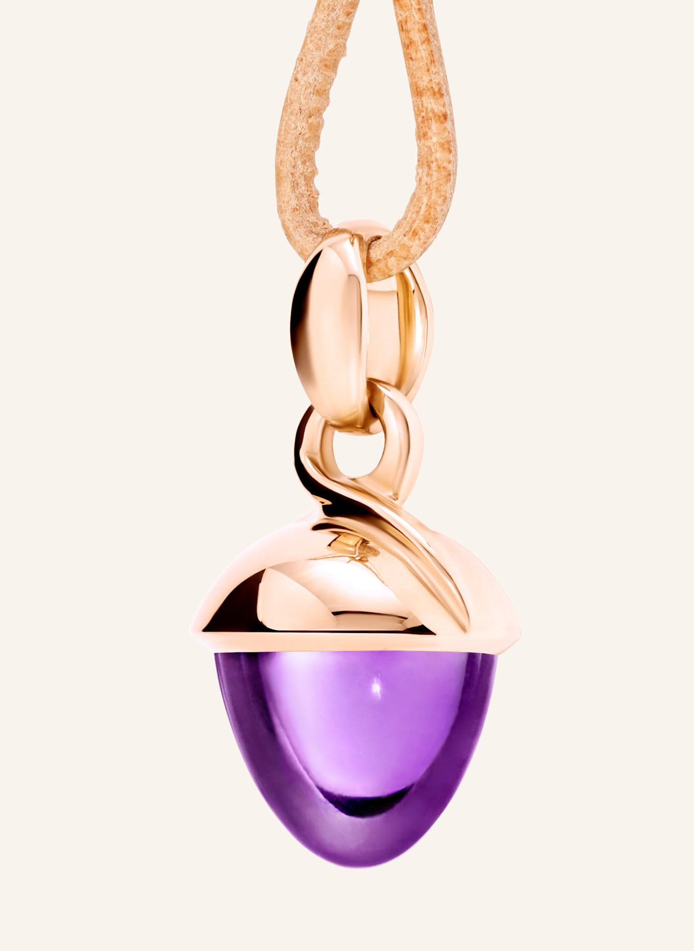 TAMARA COMOLLI Anhänger PENDANT MIKADO BOUQUET AMETHYST Amethyst 18K Roségold: ROSÉGOLD