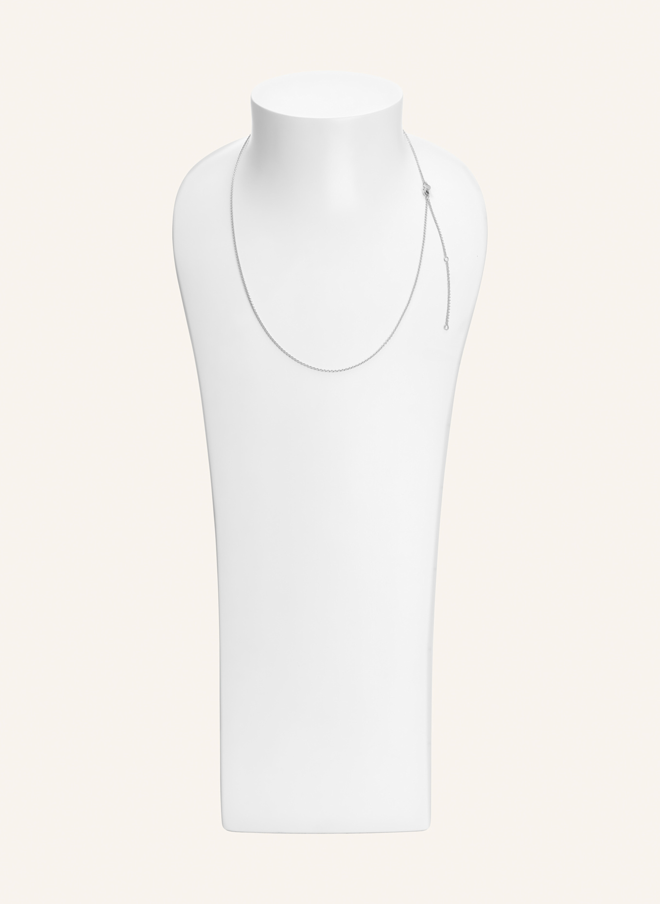 TAMARA COMOLLI Kette BELCHER KETTE, 1.5 MM, 60 CM 18K Weißgold: WEISSGOLD