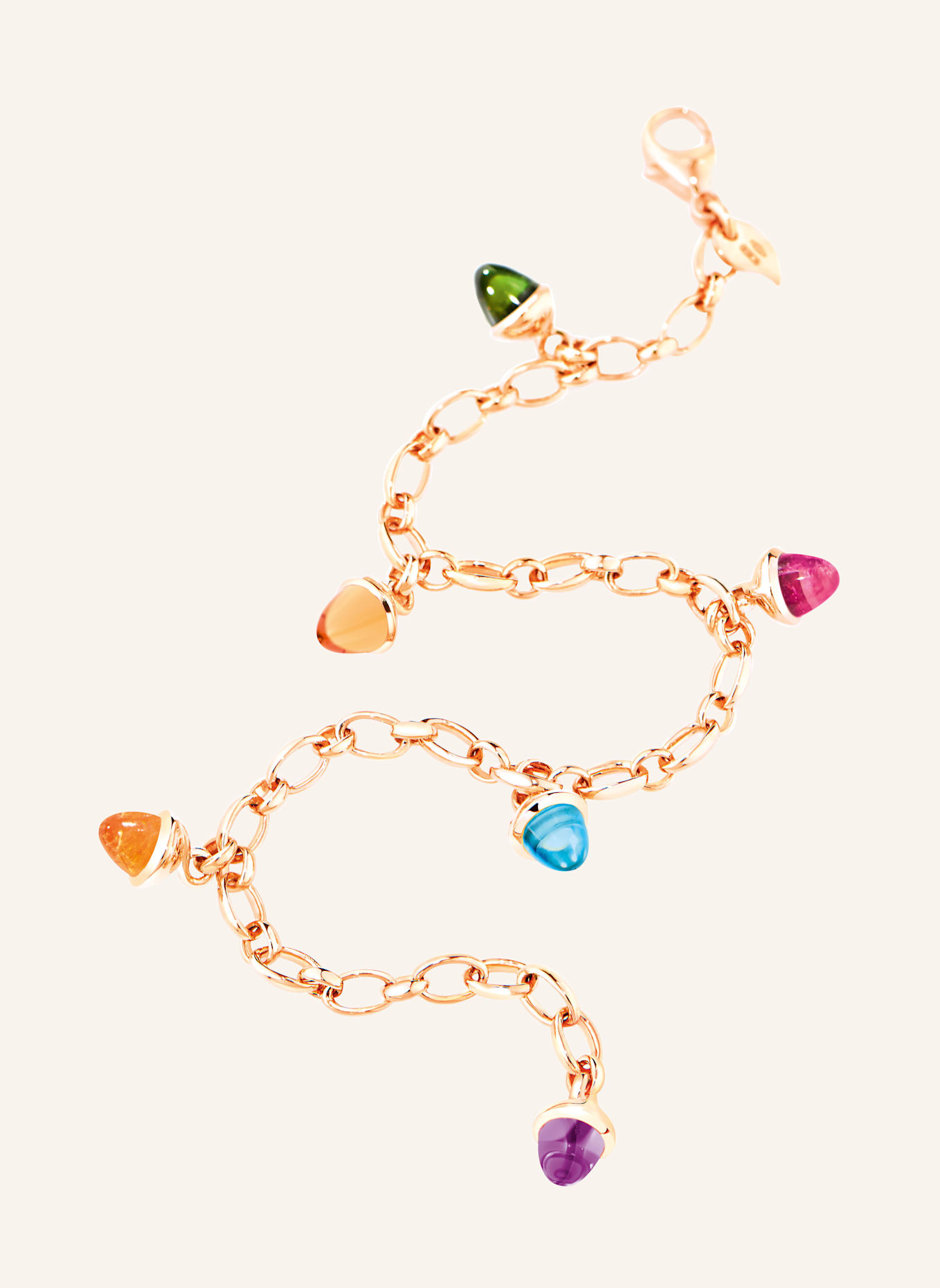 TAMARA COMOLLI Armband BRACELET MIKADO CHARM 'CANDY' Candy 18K Roségold: ROSÉGOLD