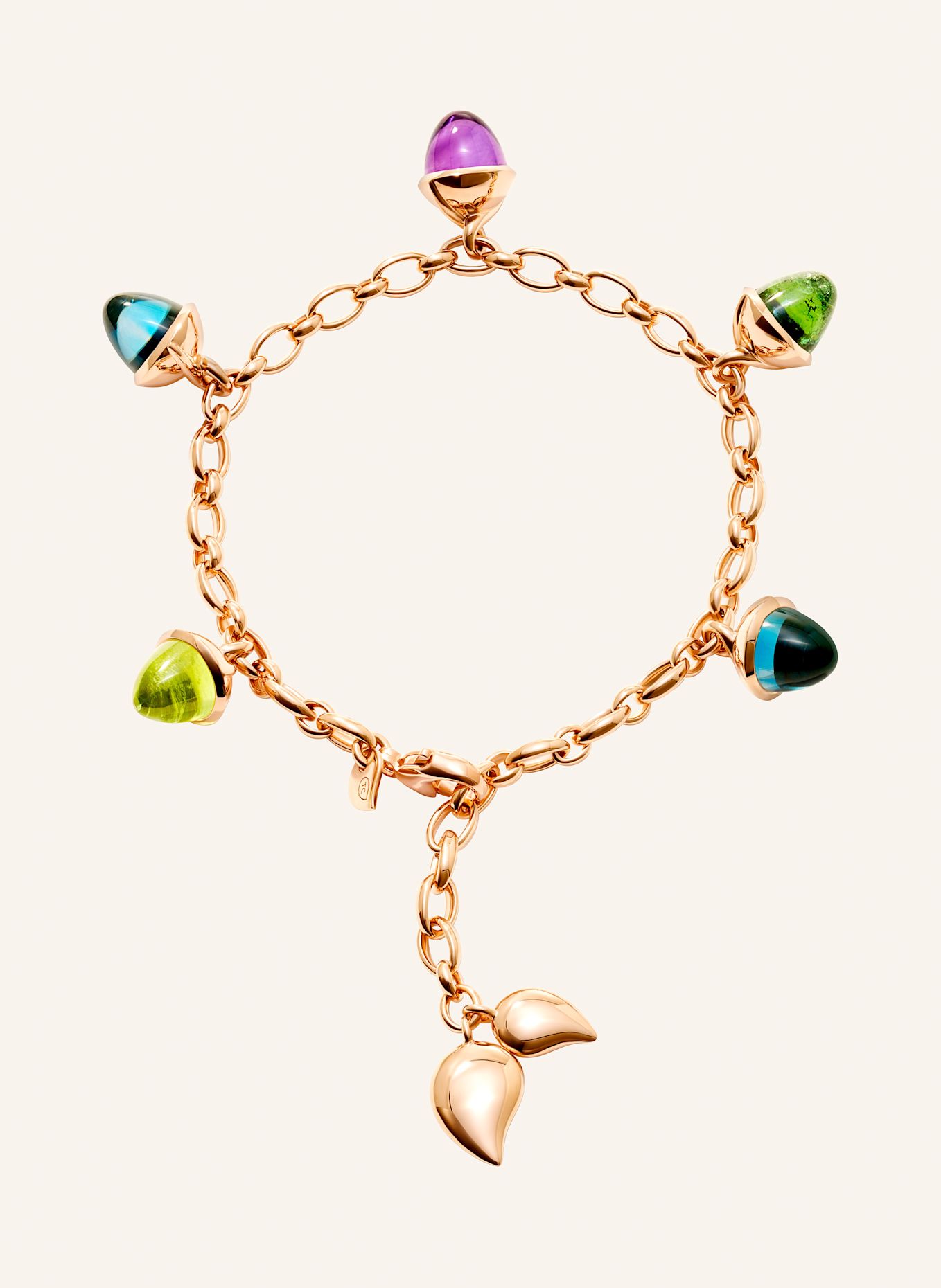 TAMARA COMOLLI Armband MIKADO FLAMENCO CHARM ARMBAND IN 'AURORA 18K Roségold: ROSÉGOLD