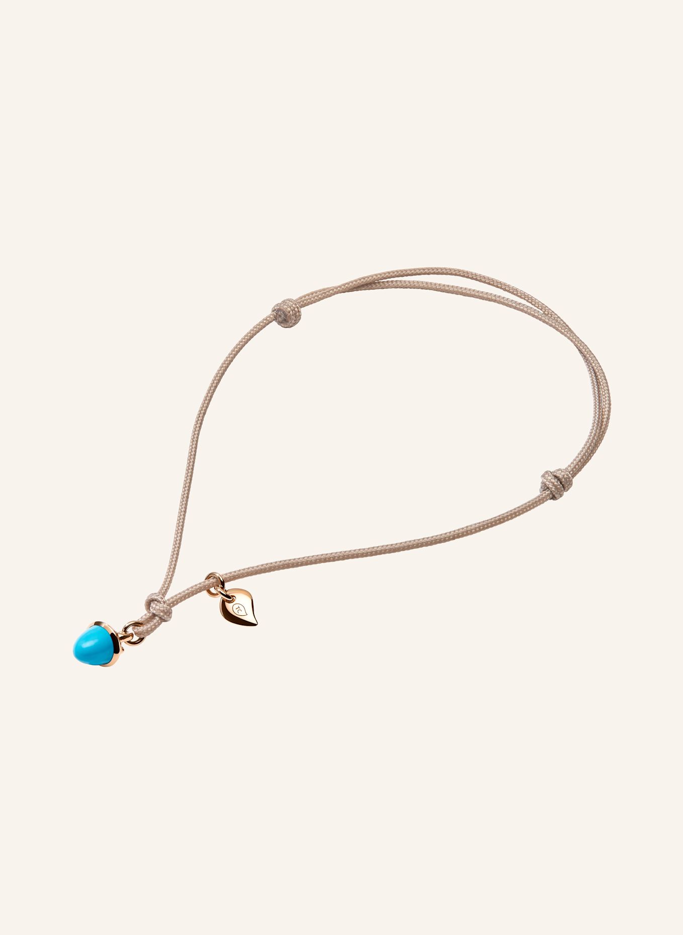 TAMARA COMOLLI Armband BRACELET 'MYMIKADO' WITH TURQUOISE aus 18 Karat Roségold mit Türkis: ROSÉGOLD