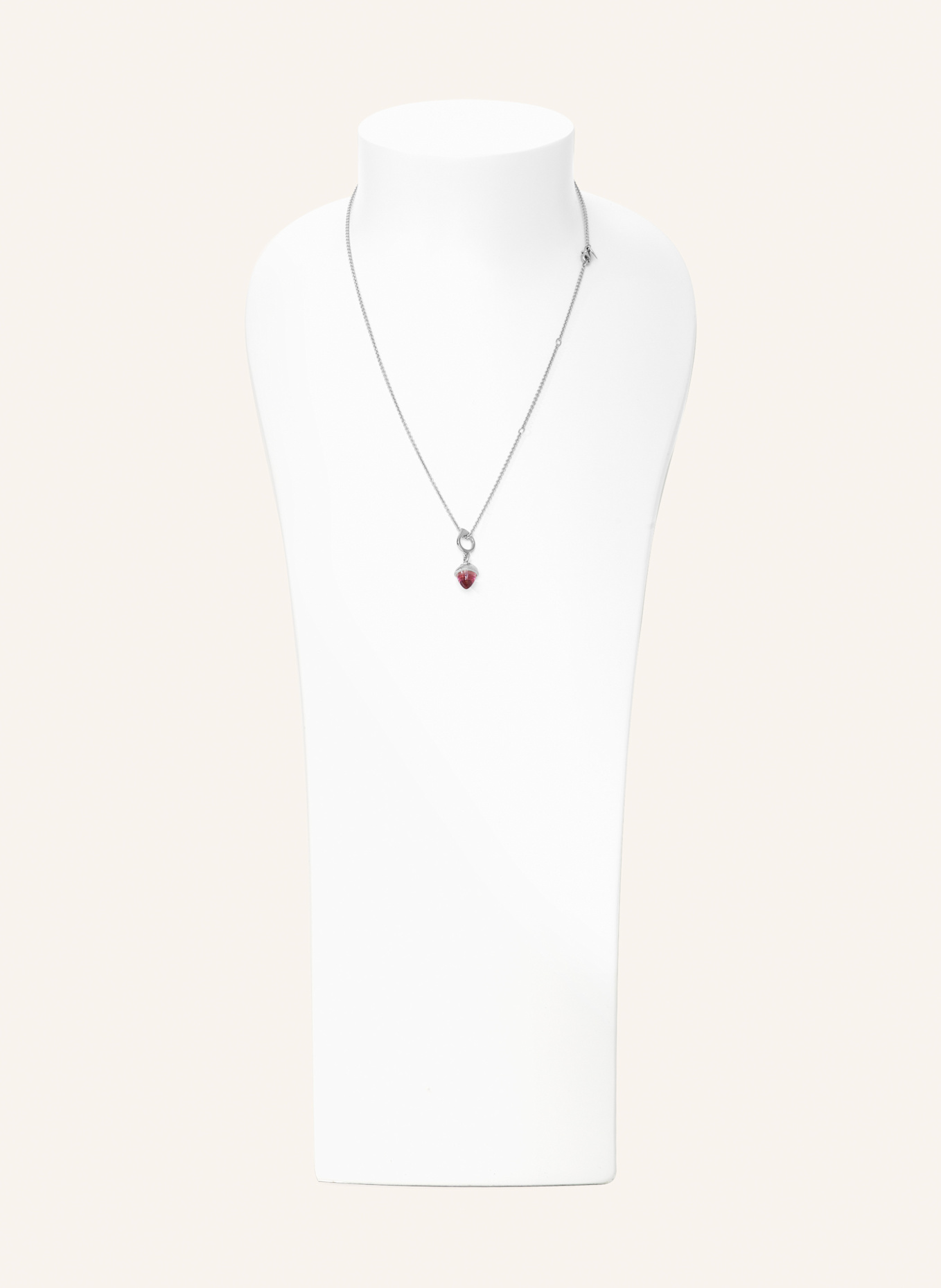 TAMARA COMOLLI Kette CHAIN BELCHER, 1,5 MM, 51 CM 18K Weißgold 18K Weißgold: WEISSGOLD