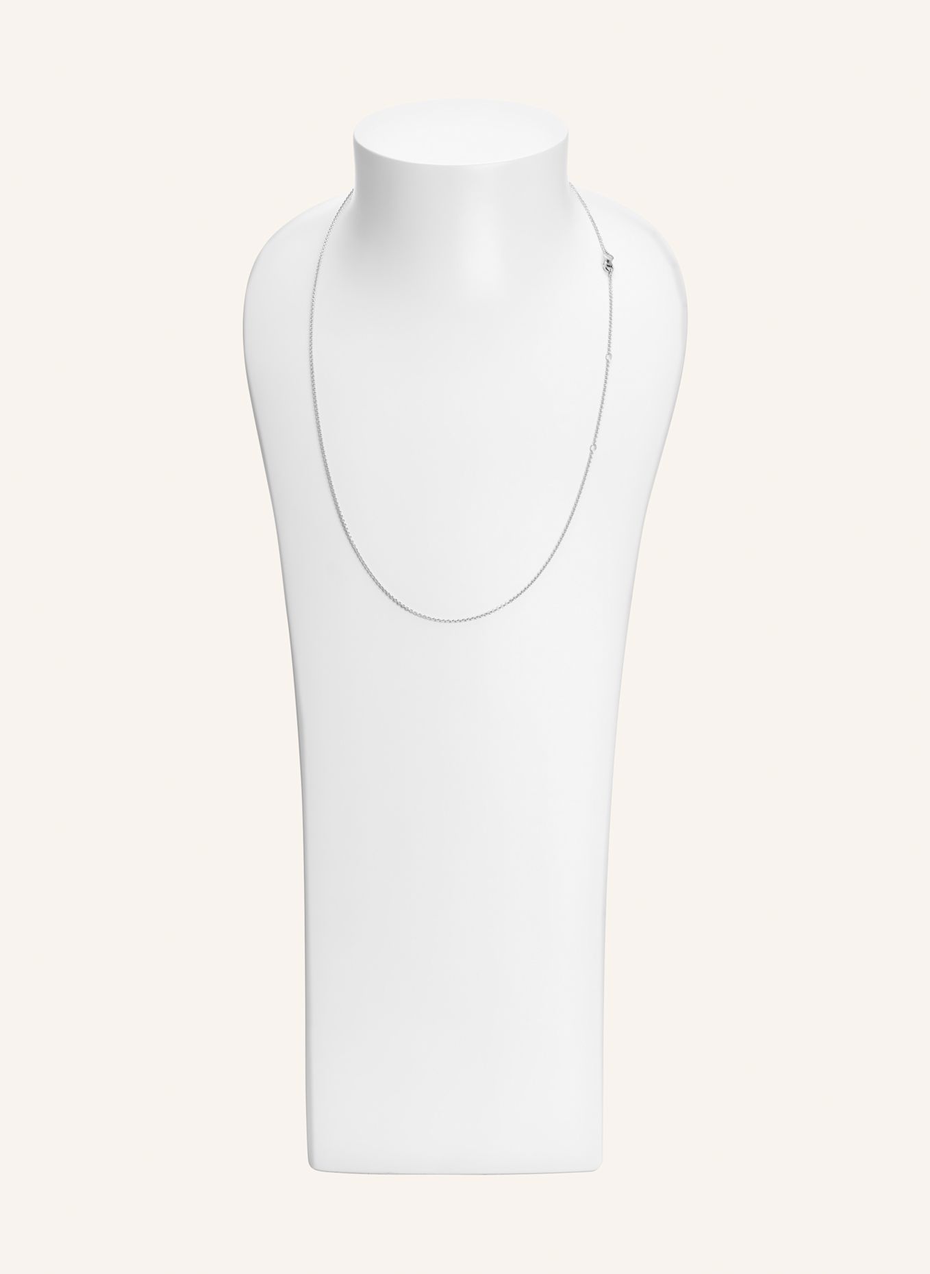 TAMARA COMOLLI Kette BELCHER KETTE, 1.5 MM, 60 CM 18K Weißgold: WEISSGOLD