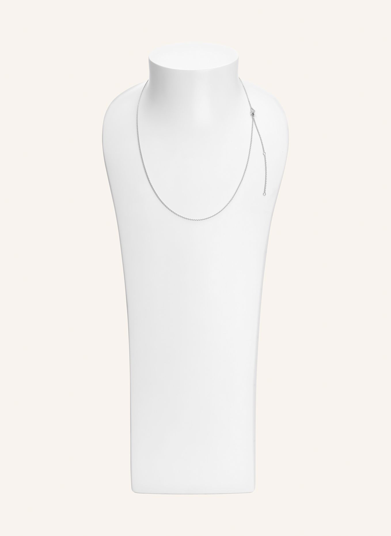 TAMARA COMOLLI Kette BELCHER KETTE, 1.5 MM, 60 CM 18K Weißgold: WEISSGOLD