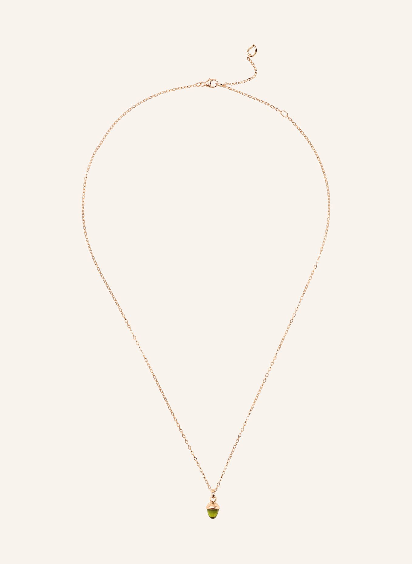 TAMARA COMOLLI Halskette NECKLACE 'MYMIKADO' WITH PERIDOT aus 18K Roségold mit Peridot: ROSÉGOLD