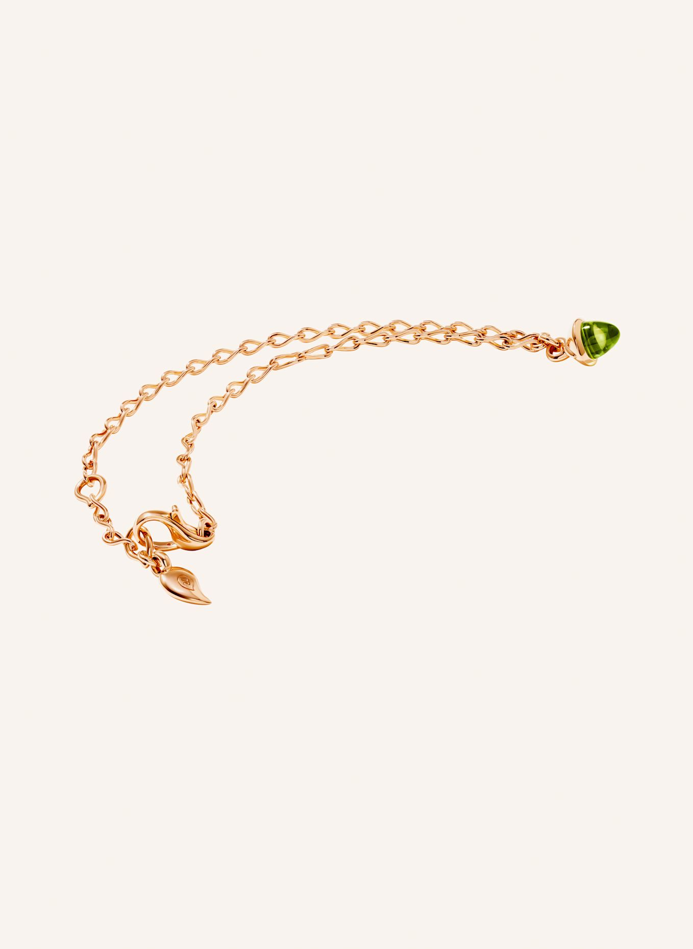TAMARA COMOLLI Armband MINIMIKADO ARMBAND MIT PERIDOT: ROSÉGOLD