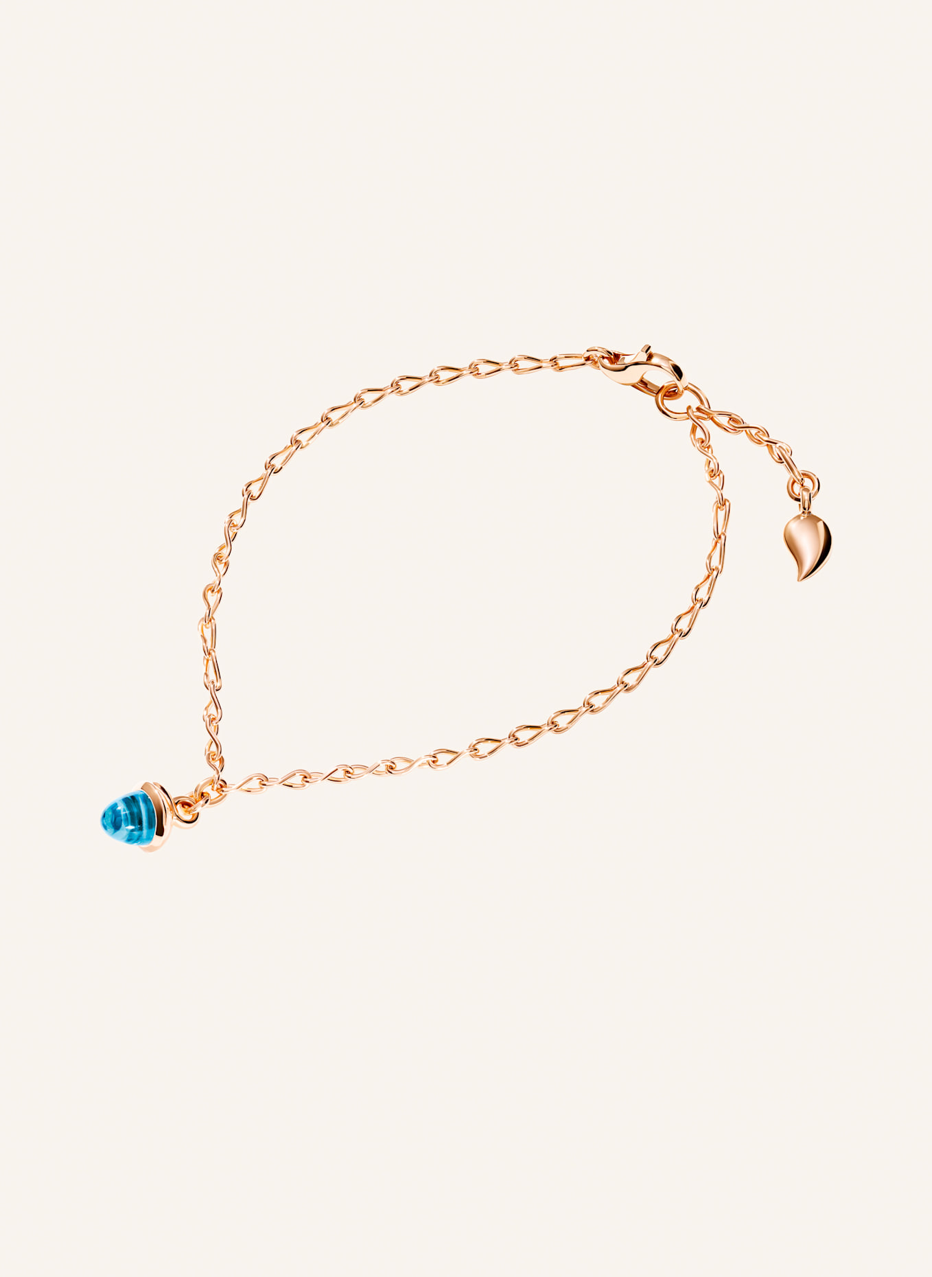 TAMARA COMOLLI Armband MINIMIKADO ARMBAND MIT SWISS TOPAZ: ROSÉGOLD