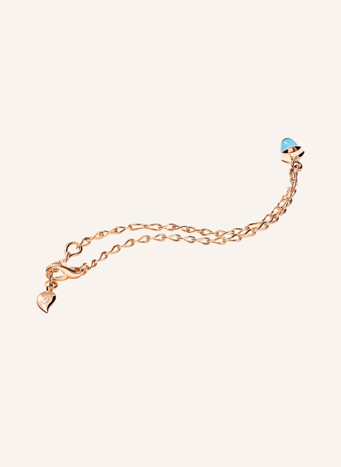 TAMARA COMOLLI Armband MINIMIKADO ARMBAND MIT SWISS TOPAZ: ROSÉGOLD