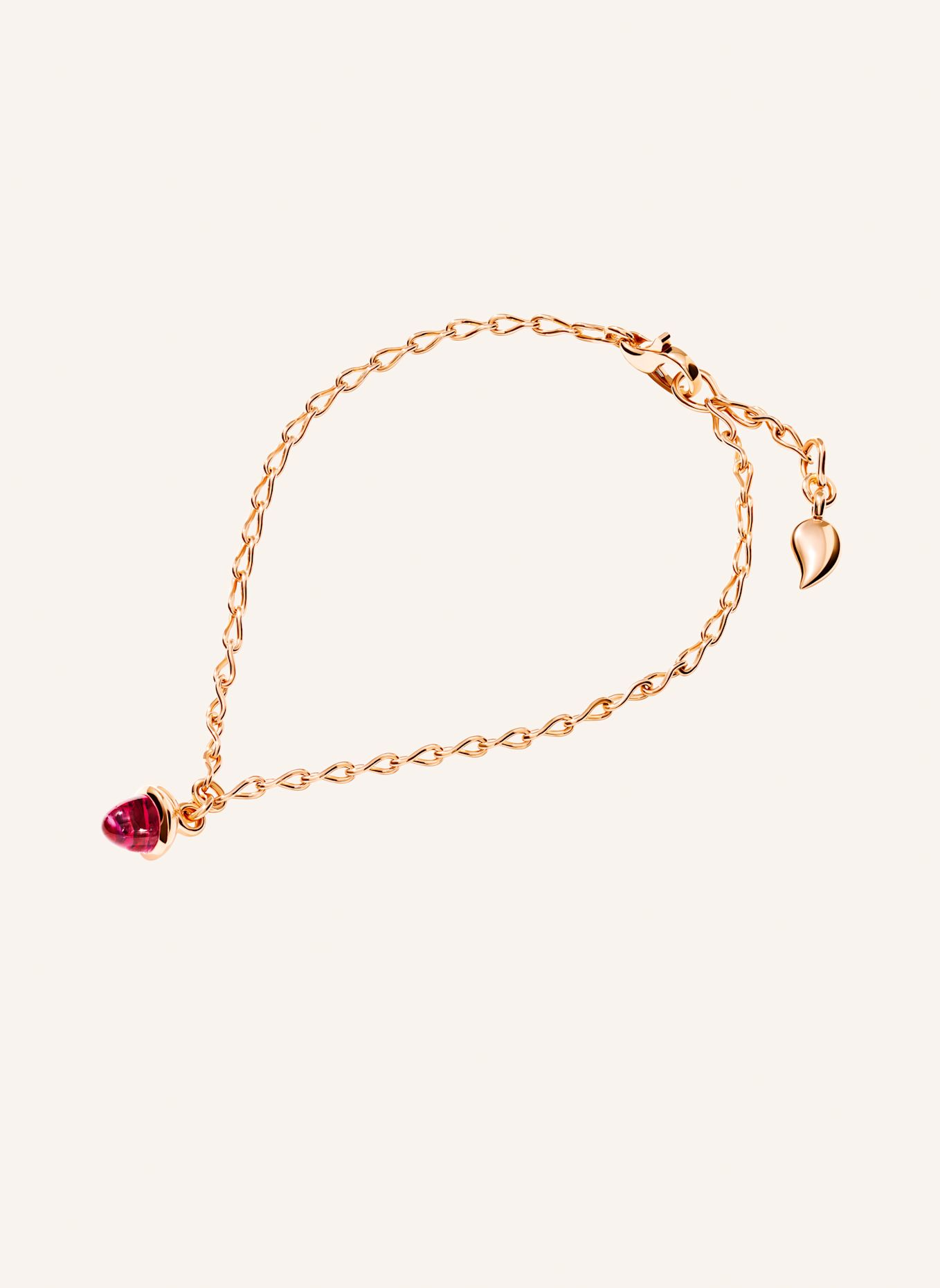 TAMARA COMOLLI Armband MINIMIKADO ARMBAND MIT ROSA TURMALIN: ROSÉGOLD