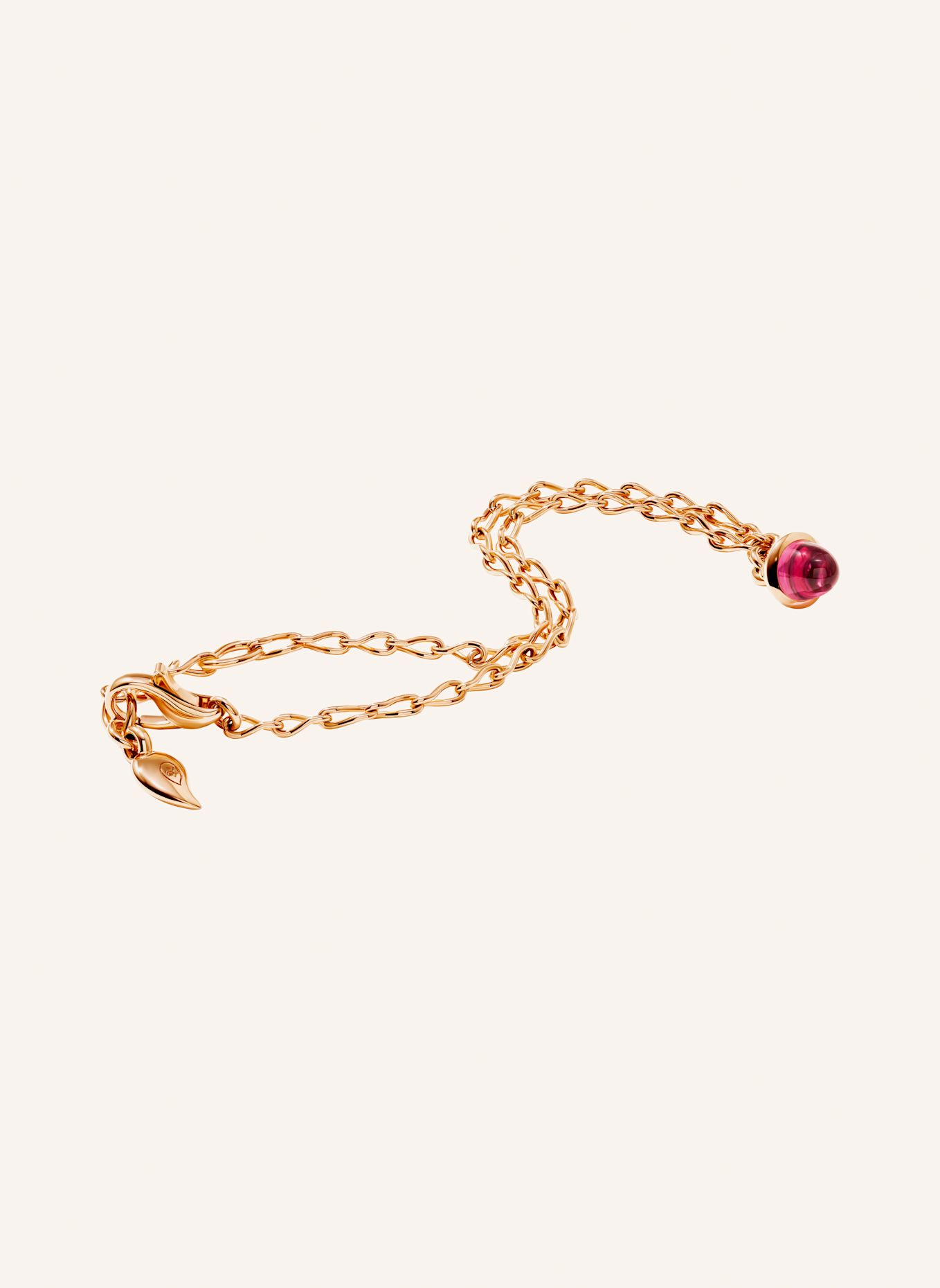 TAMARA COMOLLI Armband MINIMIKADO ARMBAND MIT ROSA TURMALIN: ROSÉGOLD