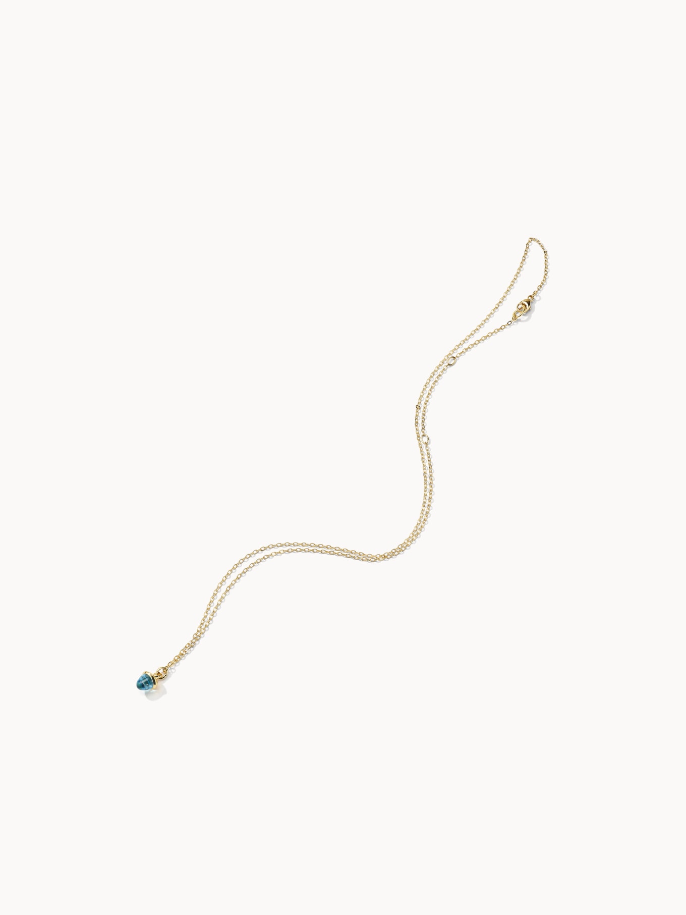 TAMARA COMOLLI Halskette MYMIKADO aus 18 Karat Gelbgold mit Swiss Topas, Farbe: GOLD (Bild 3)