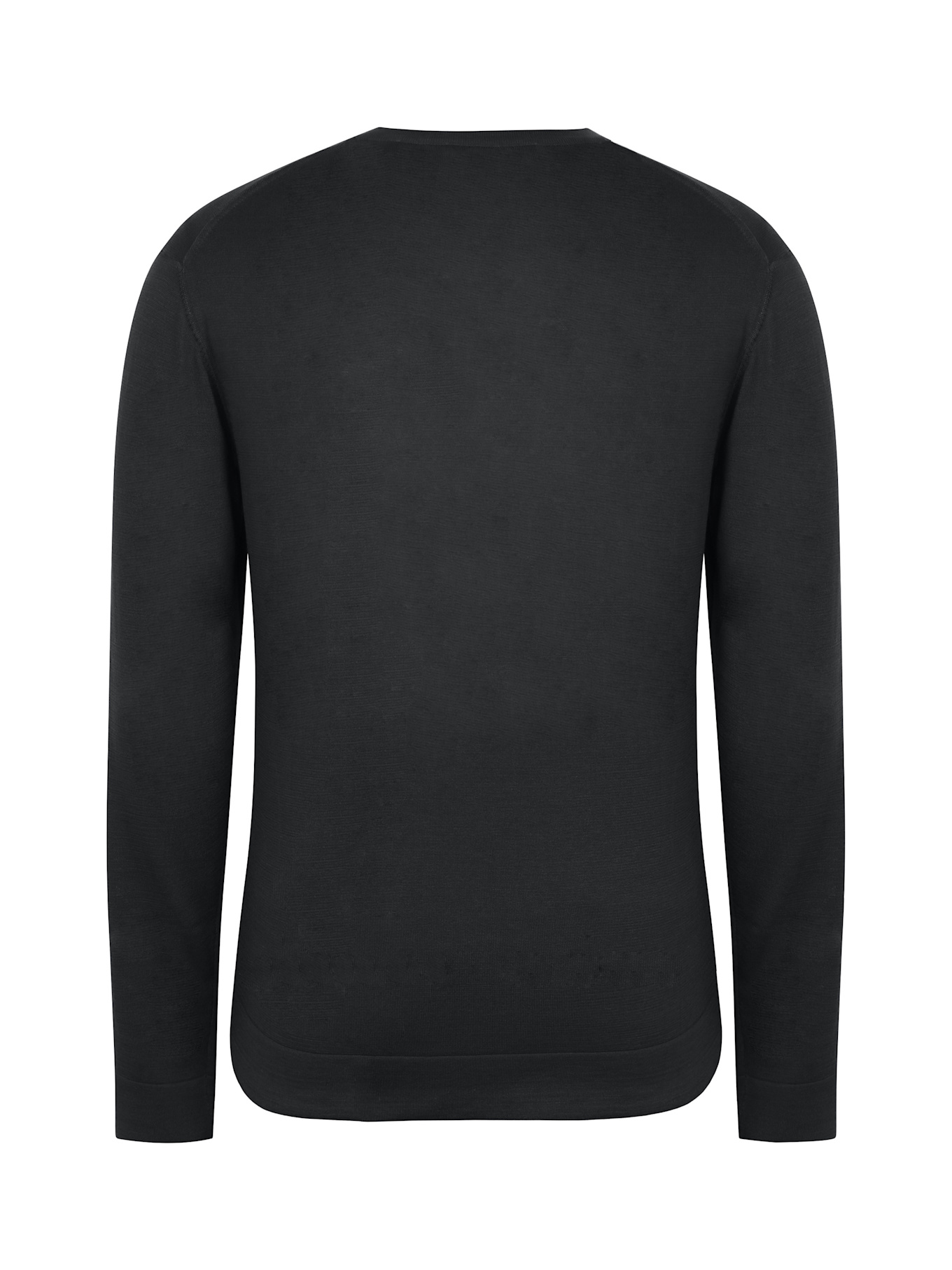 TRUSTED HANDWORK Round Neck 1/1-Sleeve Pullover, Farbe: SCHWARZ (Bild 4)