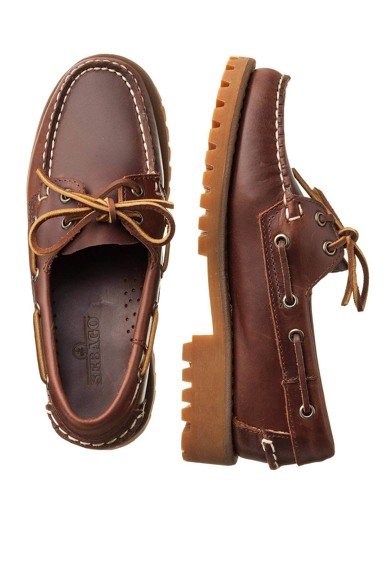 SEBAGO Schuh PORTLAND LUG WAXY, Farbe: BRAUN (Bild 4)