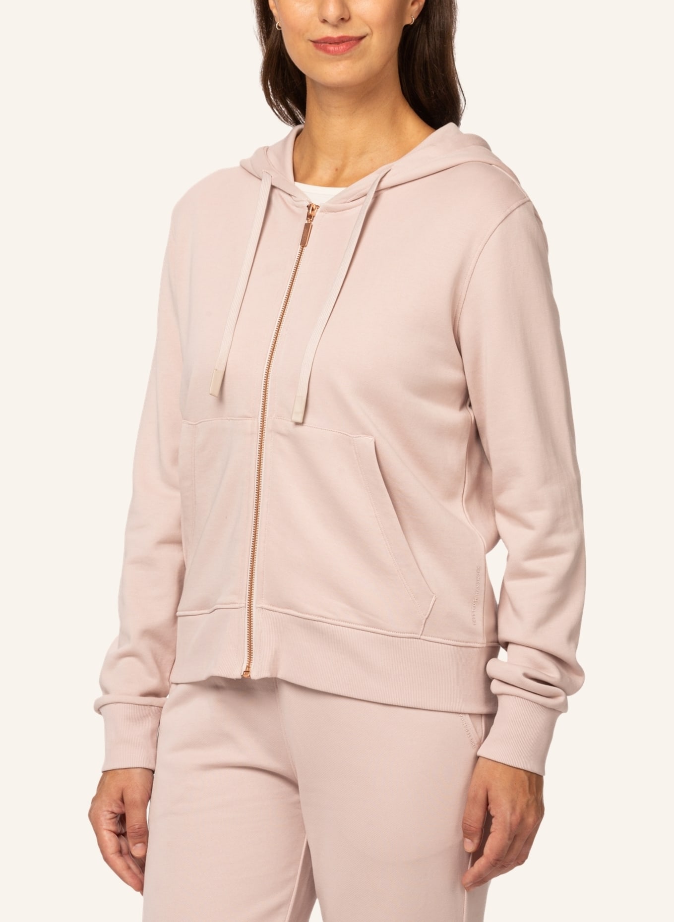 TRUSTED HANDWORK Sweatjacke NANCY, Farbe: ROSA (Bild 8)