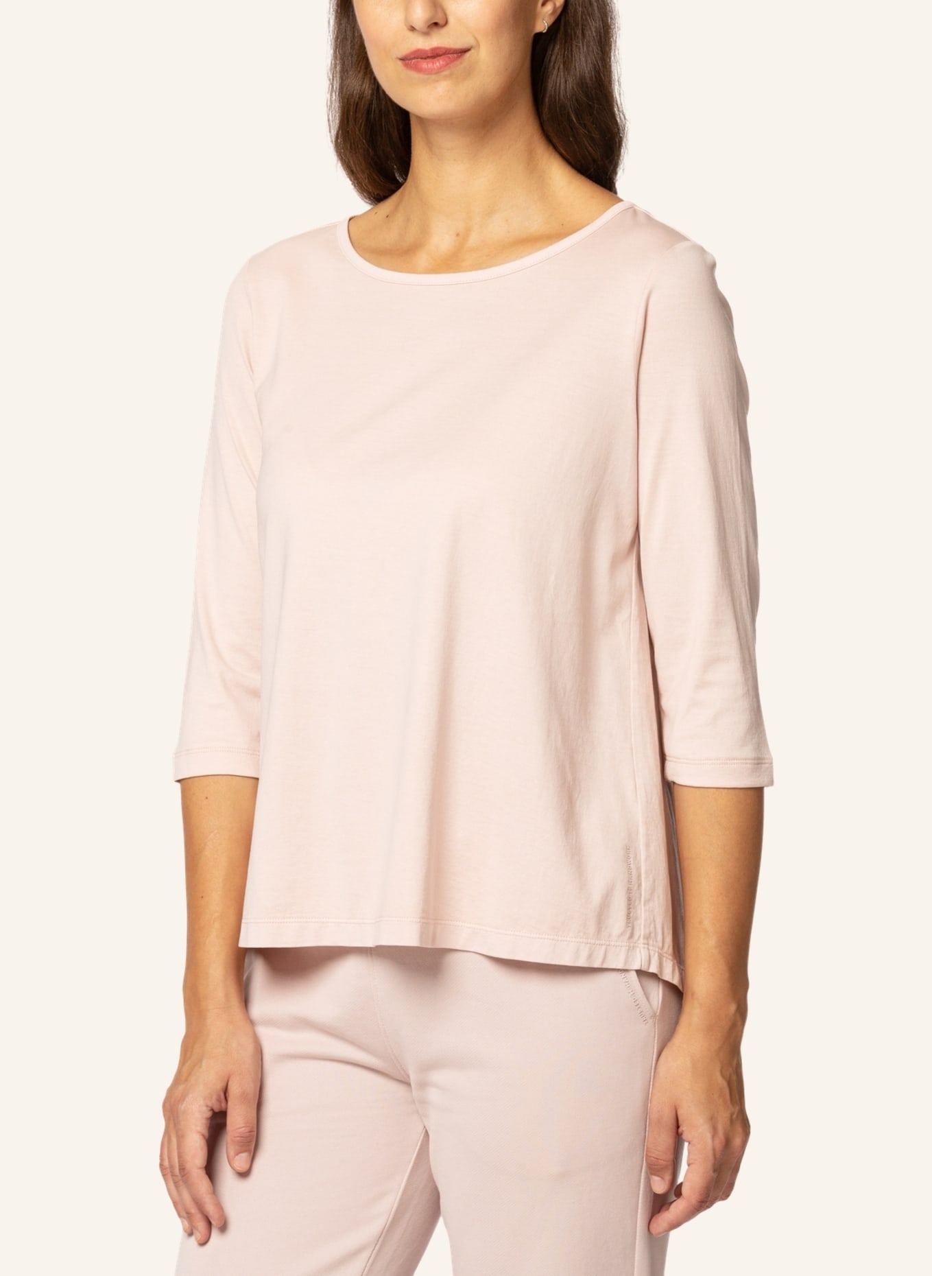 TRUSTED HANDWORK Round Neck 3/4-Sleeve T-Shirt, Farbe: PINK (Bild 3)