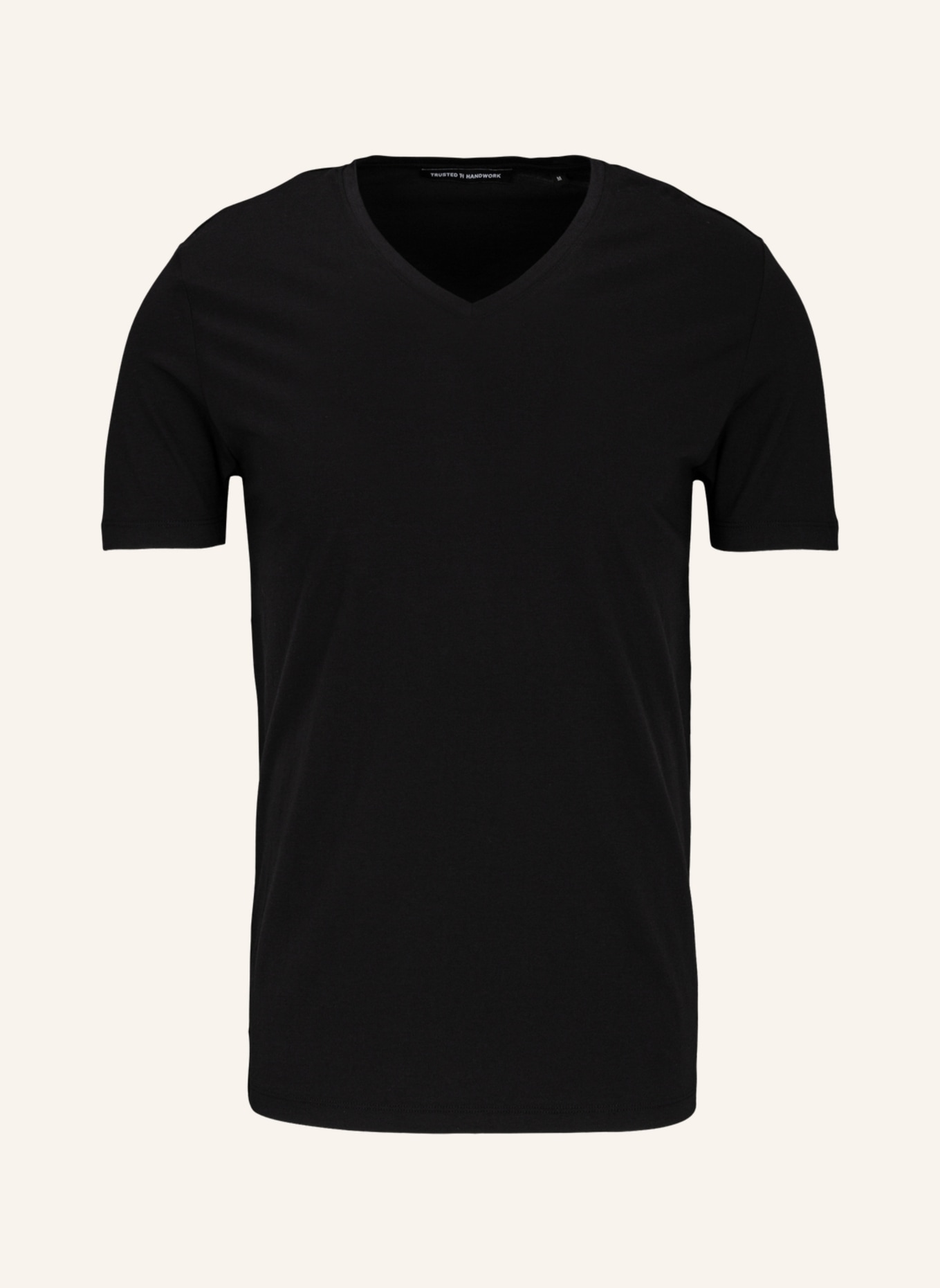 TRUSTED HANDWORK T-Shirt BOSTON, Farbe: SCHWARZ (Bild 1)