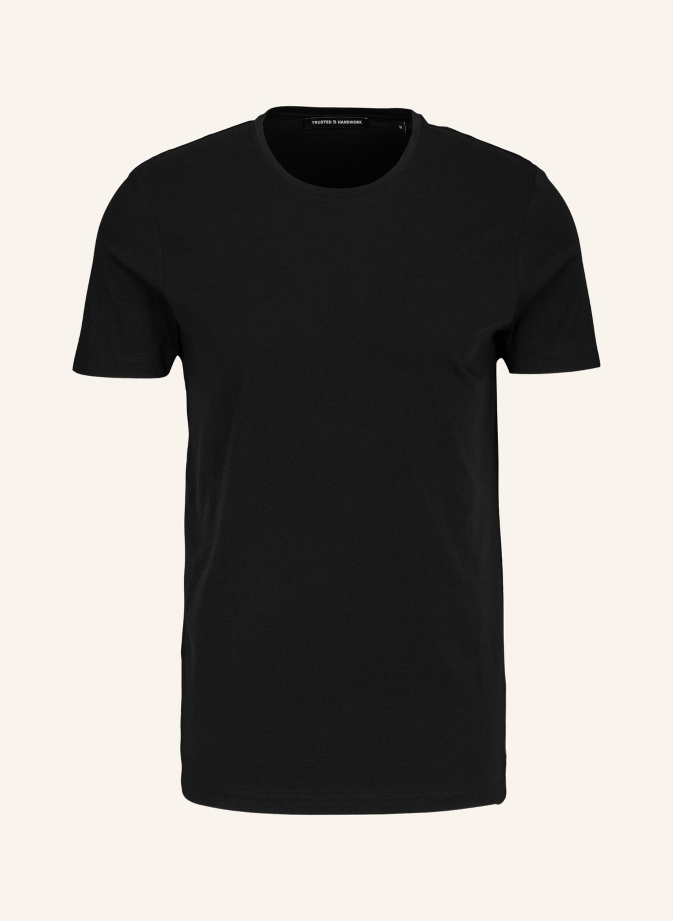 TRUSTED HANDWORK T-Shirt WASHINGTON, Farbe: SCHWARZ (Bild 1)
