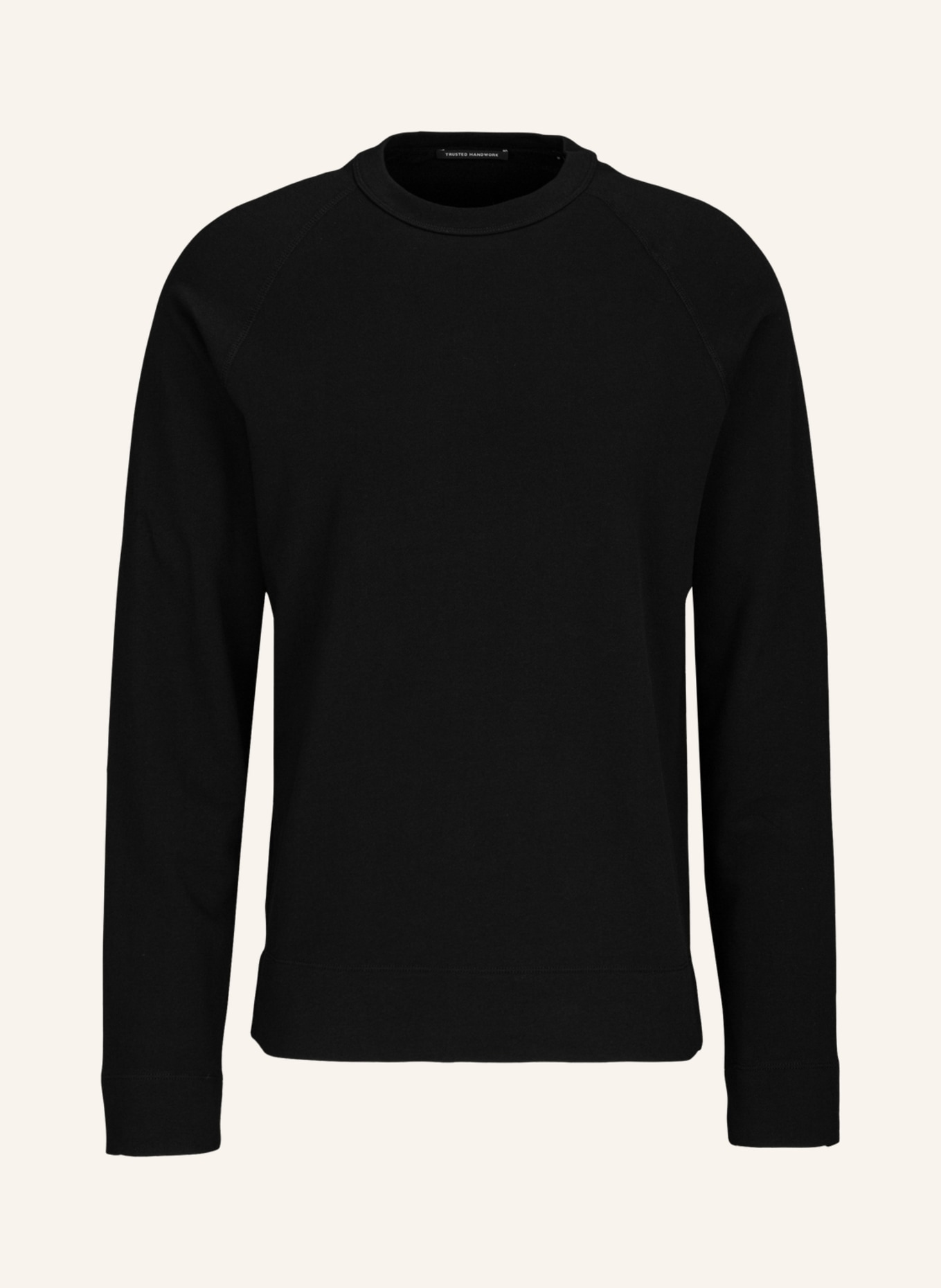 TRUSTED HANDWORK NA Sweatshirt Relaxed Fit, Farbe: SCHWARZ (Bild 1)