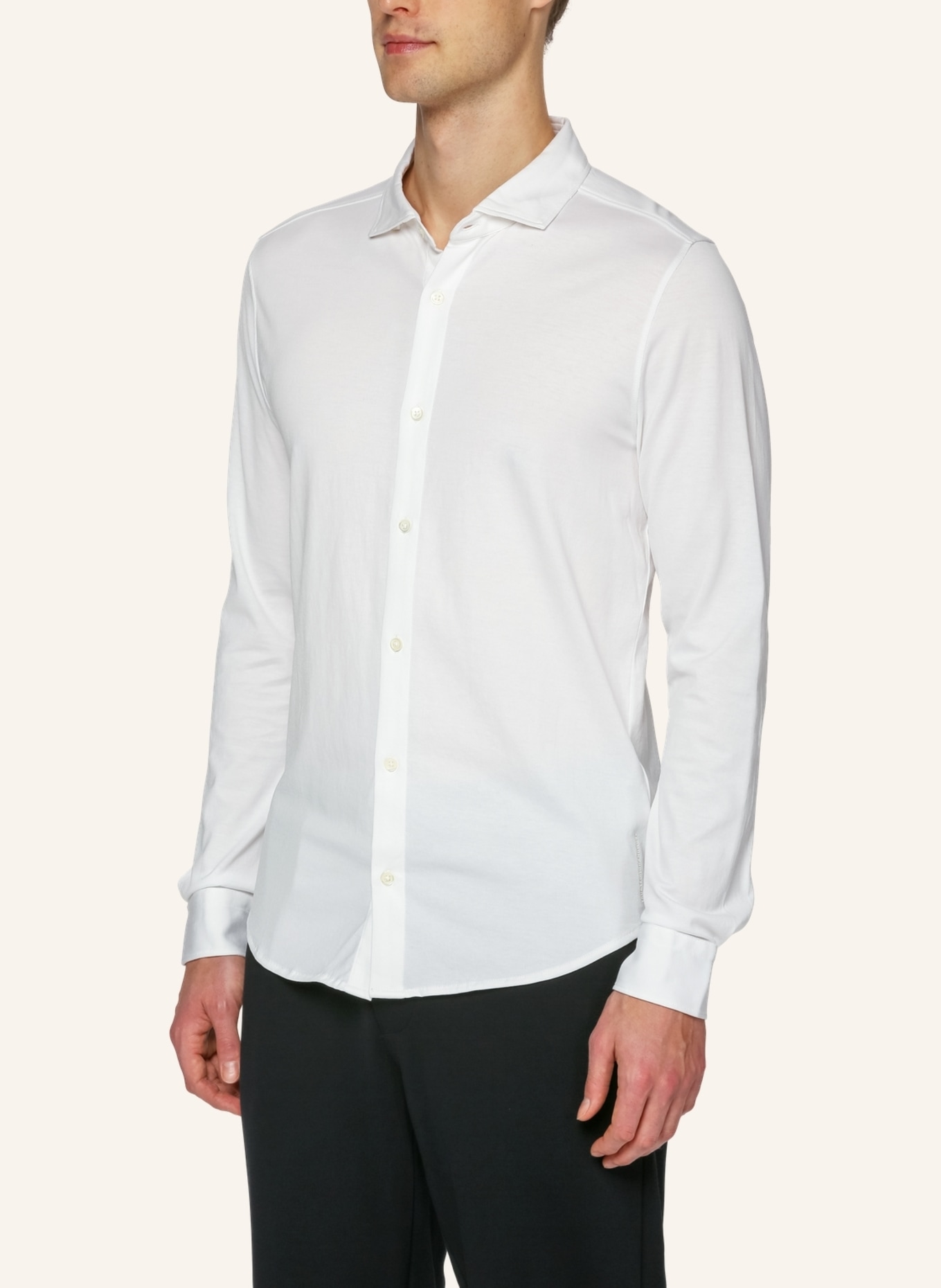 TRUSTED HANDWORK 1/1-Sleeve Shirt, Farbe: WEISS (Bild 7)