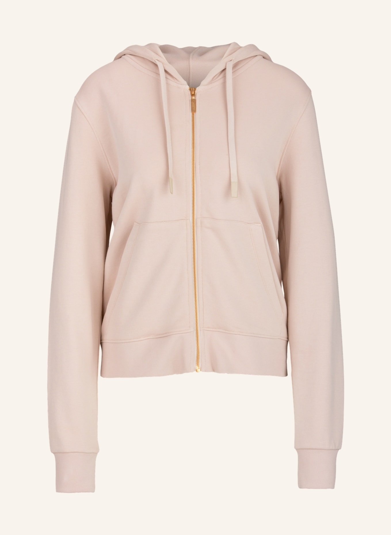 TRUSTED HANDWORK Hoodie 1/1-Sleeve Sweat Jacket, Farbe: ROSA (Bild 1)