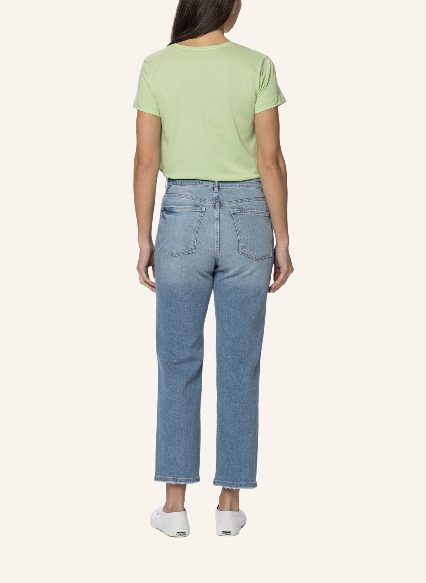 DL1961 Straight Jeans PATTI, Farbe: BLAU (Bild 2)
