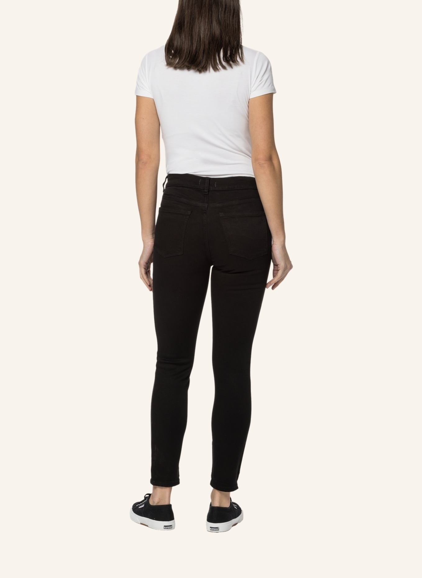 DL1961 Skinny Jeans FARROW, Farbe: DUNKELBLAU (Bild 2)