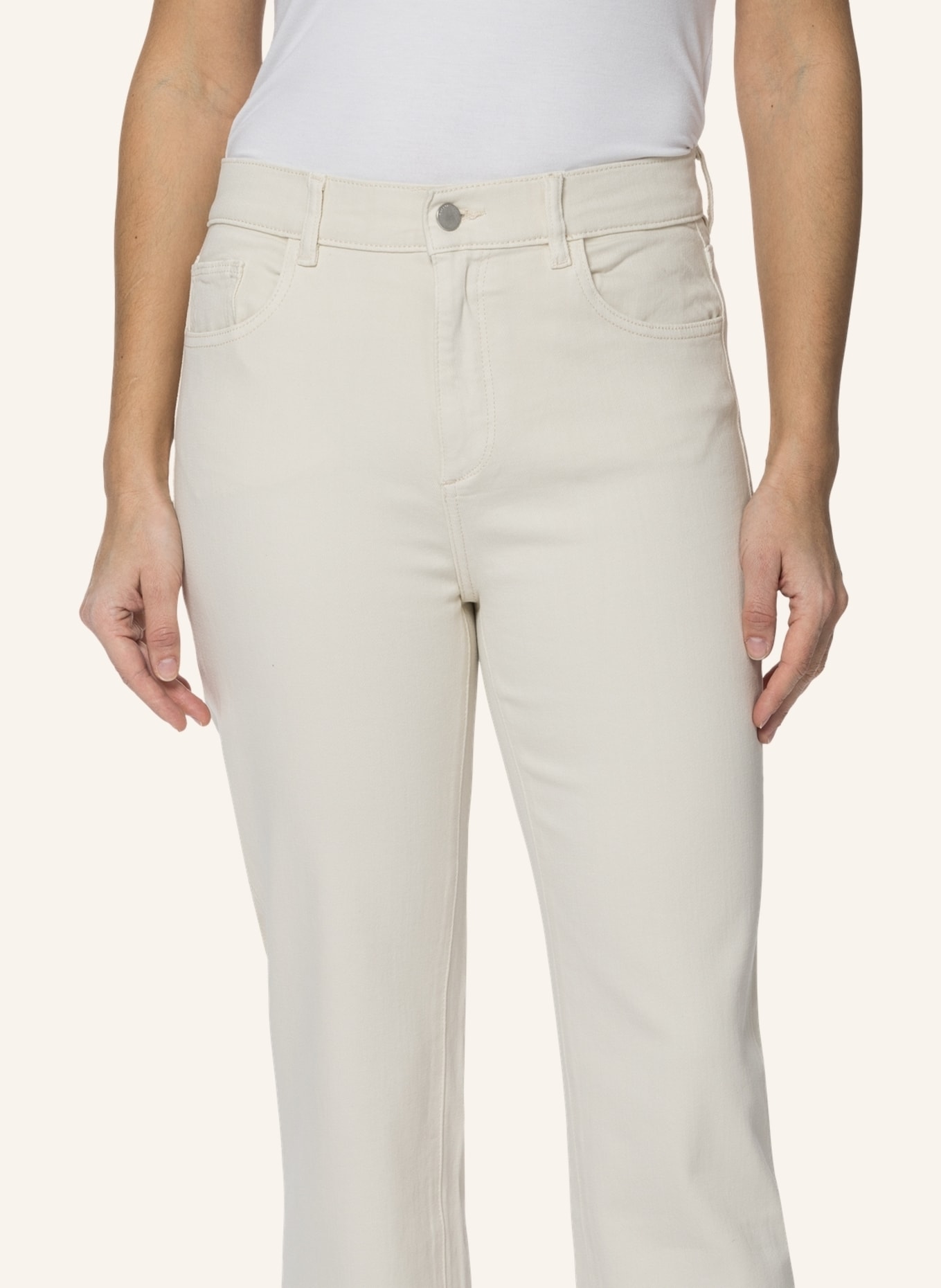 DL1961 Straight Jeans PATTI, Farbe: CREME (Bild 6)