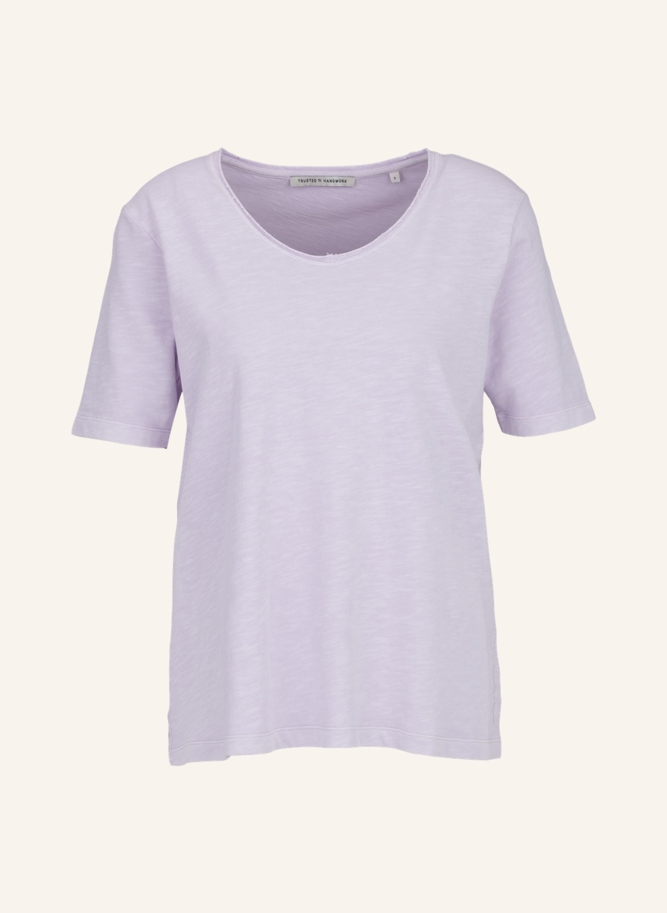 TRUSTED HANDWORK T-Shirt NIMES, Farbe: LILA (Bild 1)