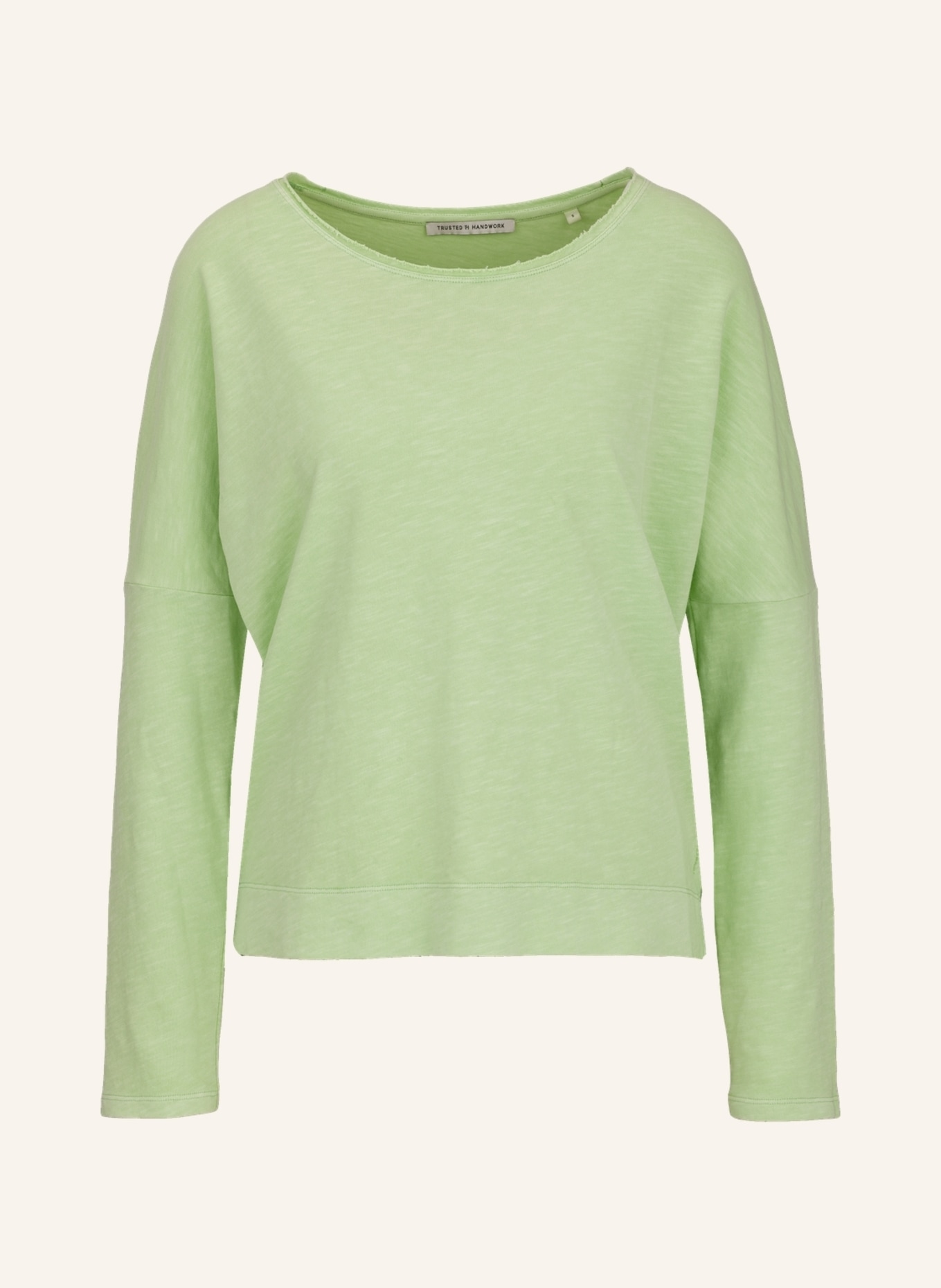 TRUSTED HANDWORK Shirt LIMOGES, Farbe: GRÜN (Bild 1)