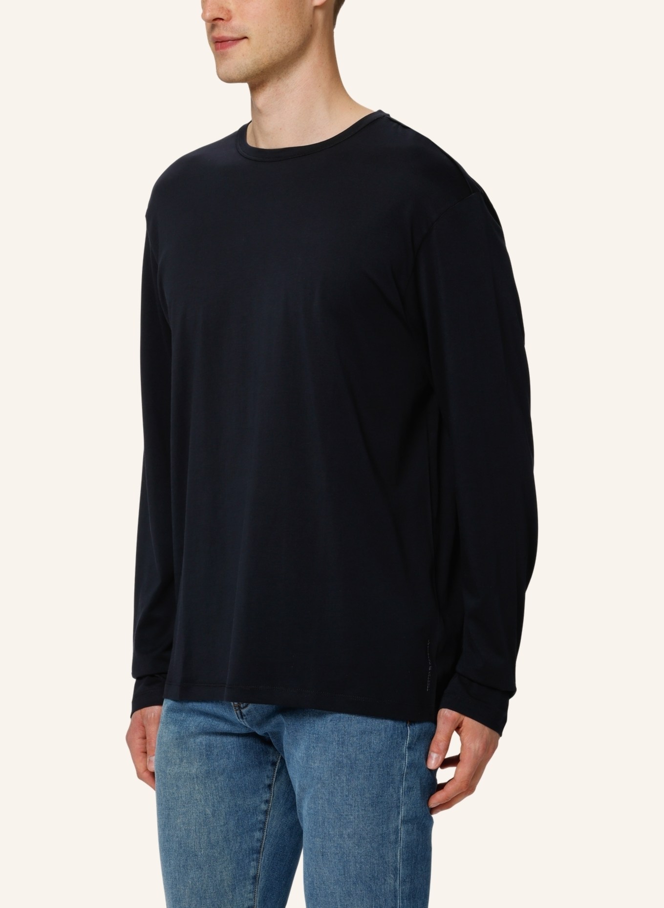 TRUSTED HANDWORK Round Neck 1/1-Sleeve T-Shirt, Farbe: BLAU (Bild 7)