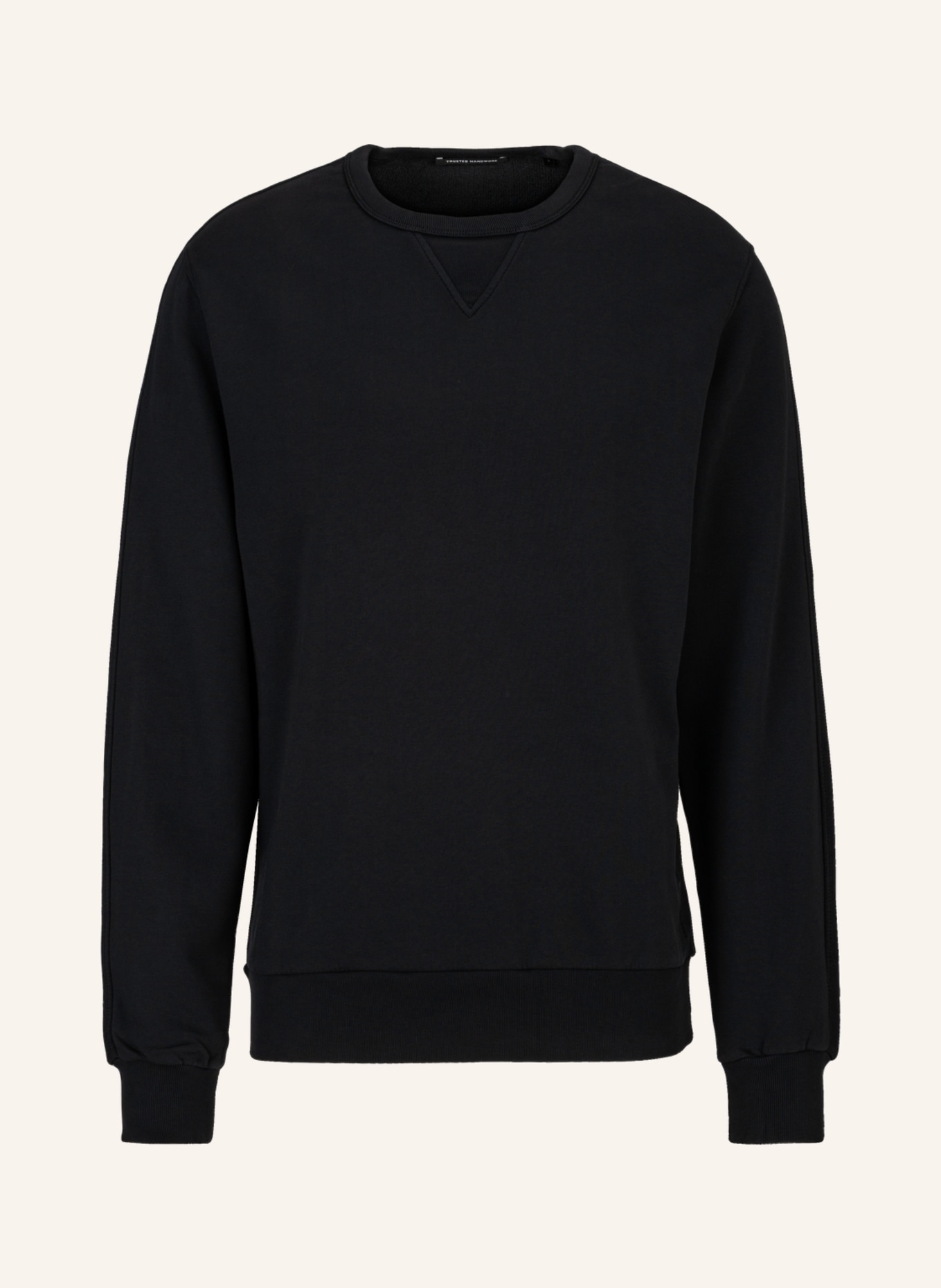 TRUSTED HANDWORK Sweatshirt Regular Fit, Farbe: SCHWARZ (Bild 1)