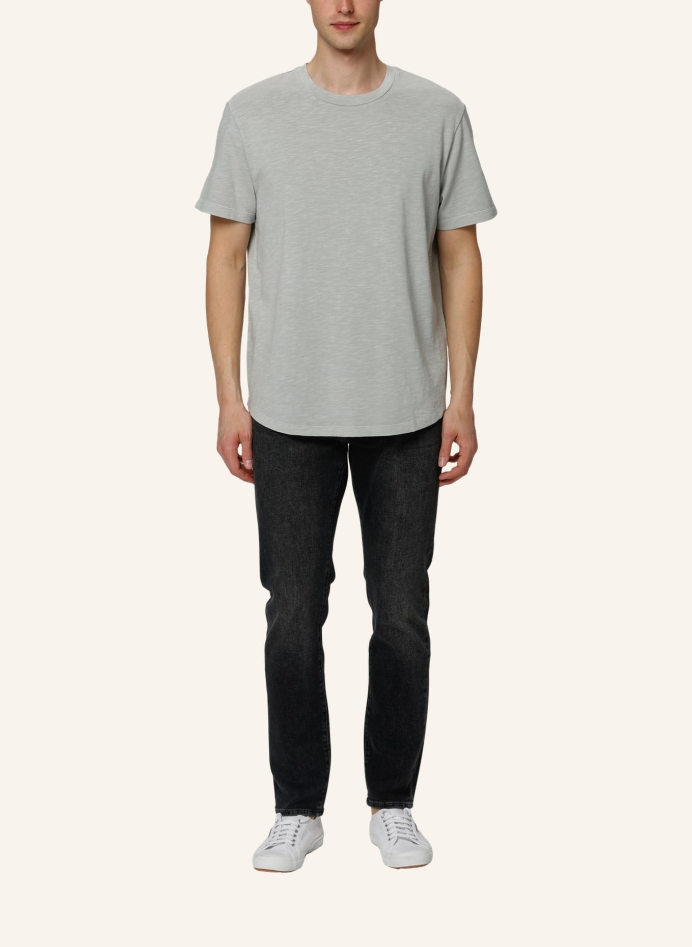 TRUSTED HANDWORK T-Shirt LOUISVILLIE, Farbe: HELLGRAU (Bild 8)
